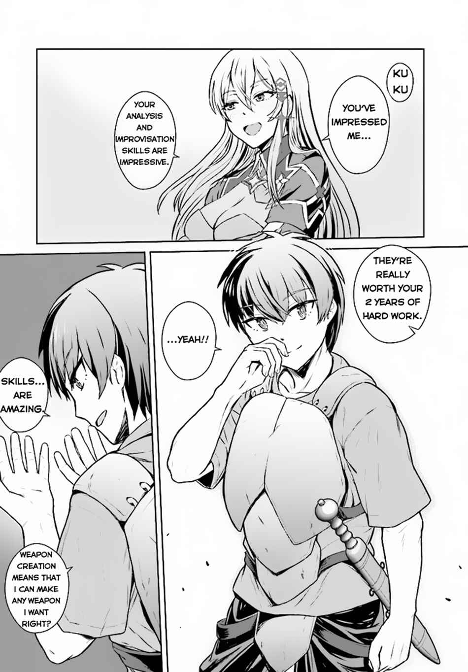 Page 2 Chapter 2.2 Chuusotsu Tansakusha no Nariagari Eiyuutan ~2-tsu no Saikyou Skill de Dungeon Saisoku Toppa o Mezasu~