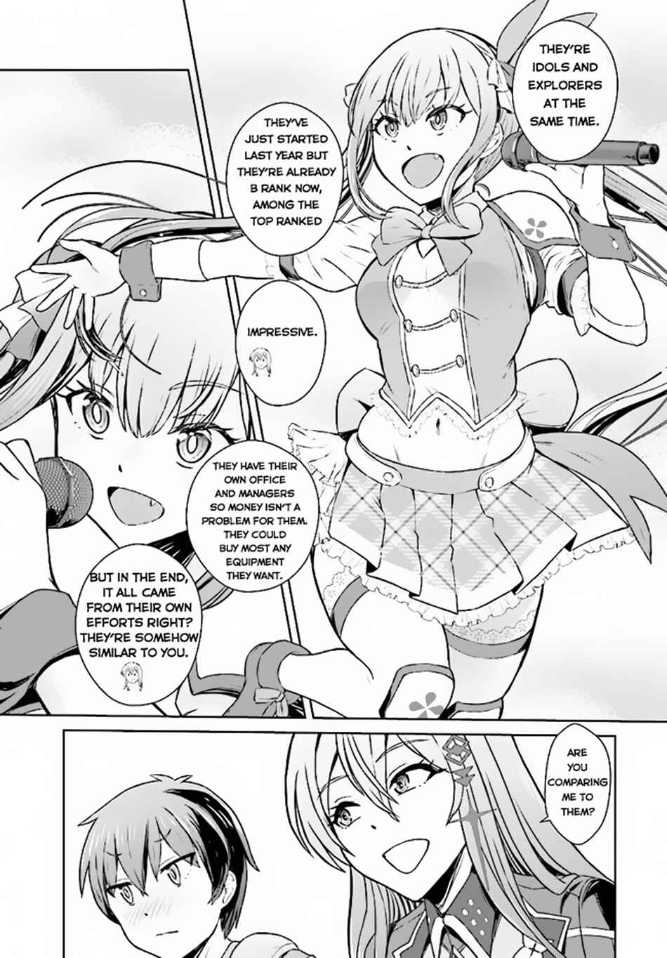Page 9 Chapter 2.2 Chuusotsu Tansakusha no Nariagari Eiyuutan ~2-tsu no Saikyou Skill de Dungeon Saisoku Toppa o Mezasu~