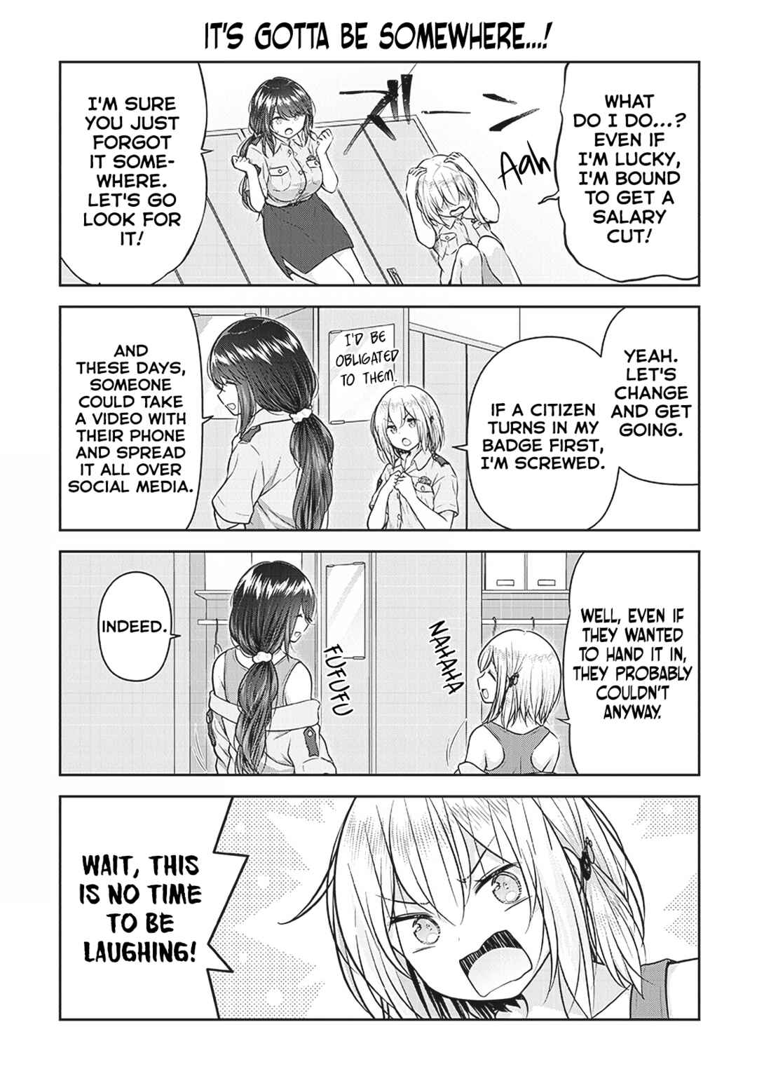 Page 4 Chapter 7 Constable Sakuma and Constable Hanaoka Started Dating