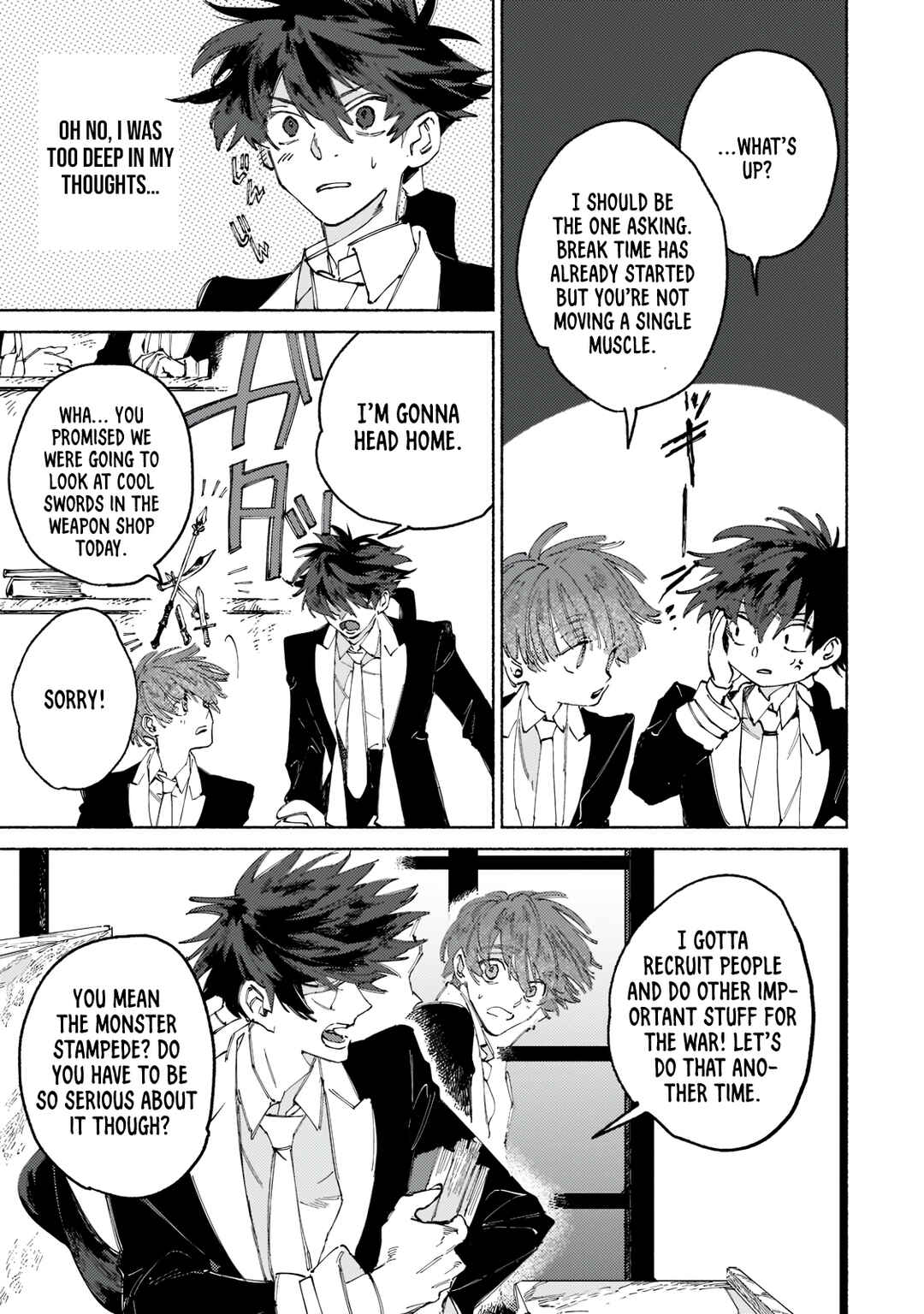Page 10 Chapter 2.1 Maou to Yuusha no Tatakai no Ura de