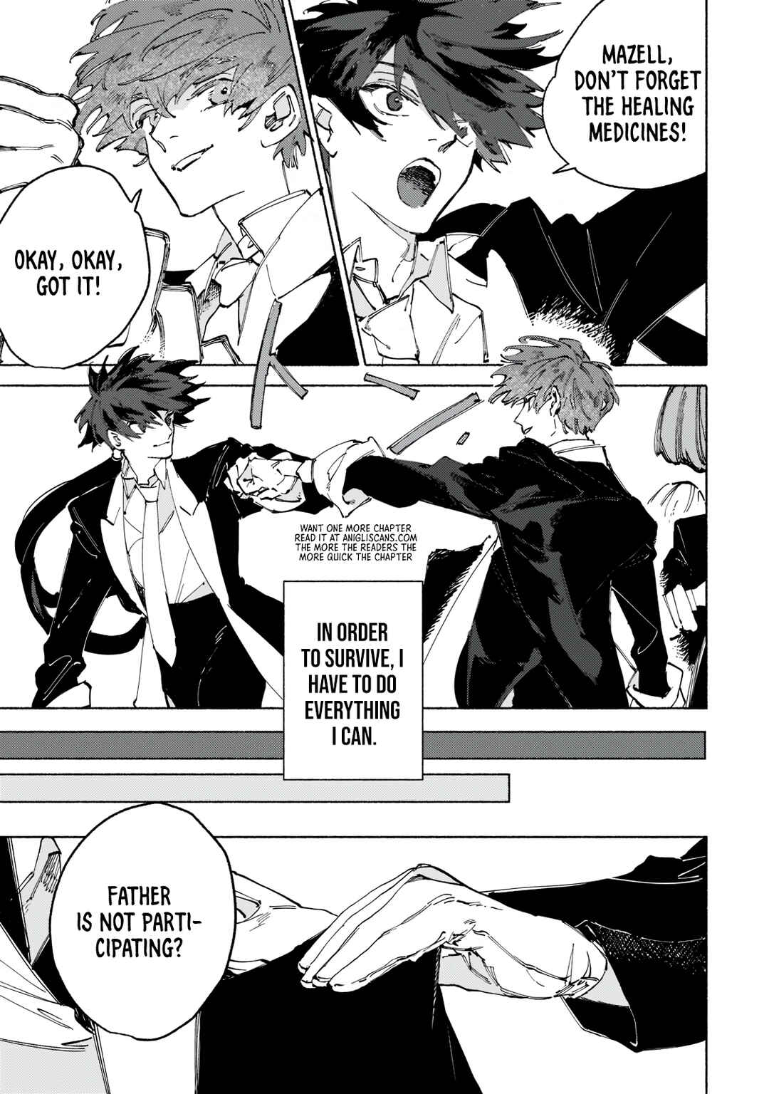 Page 16 Chapter 2.1 Maou to Yuusha no Tatakai no Ura de