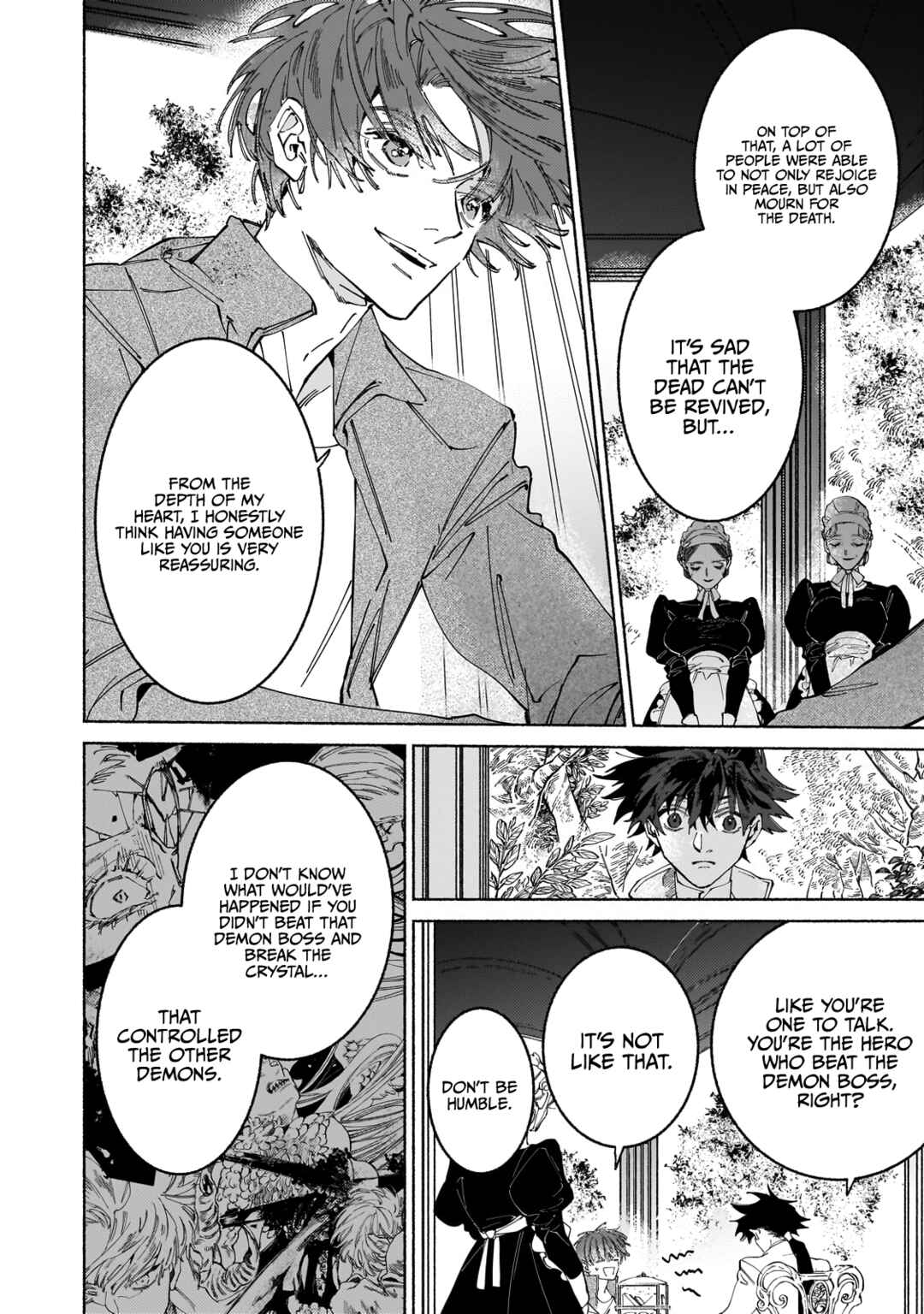 Page 12 Chapter 8.2 Maou to Yuusha no Tatakai no Ura de