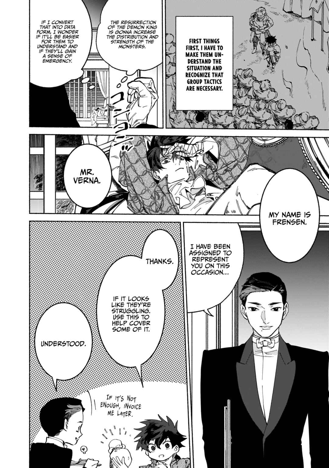 Page 4 Chapter 8.2 Maou to Yuusha no Tatakai no Ura de