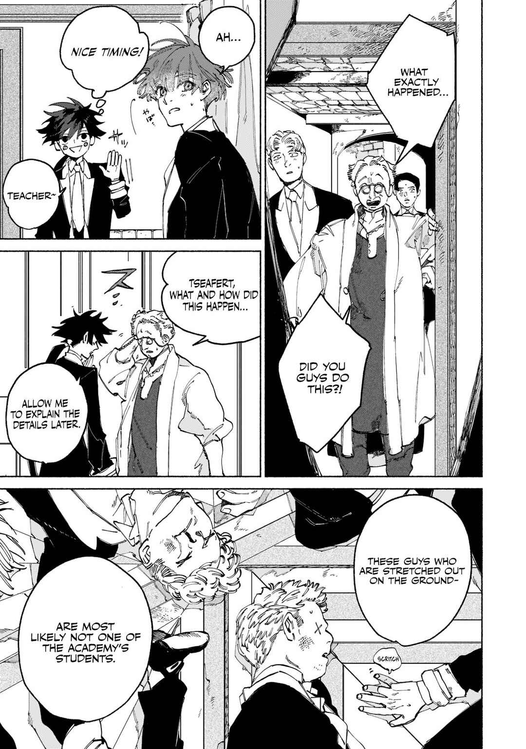 Page 3 Chapter 1.4 Maou to Yuusha no Tatakai no Ura de