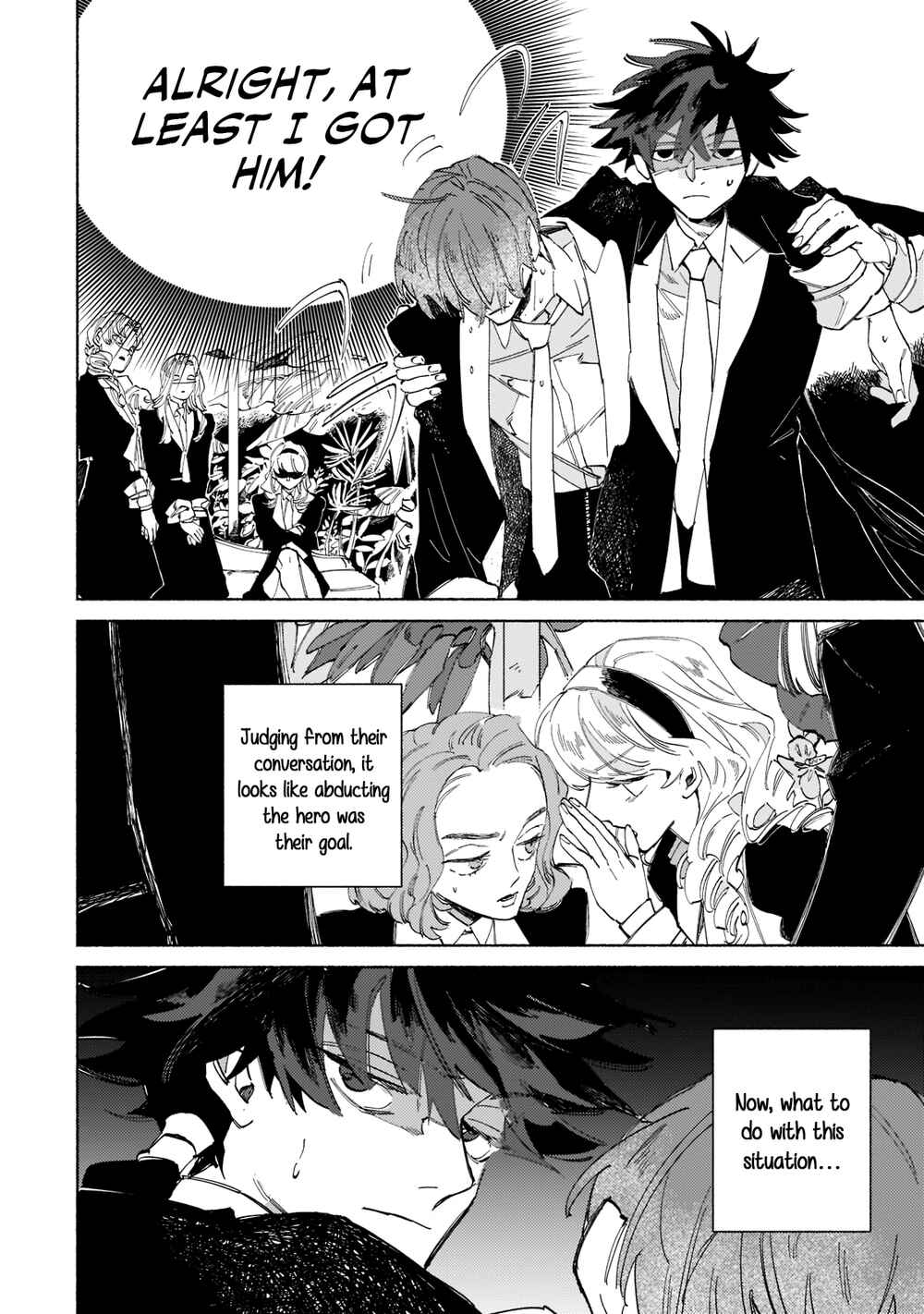 Page 12 Chapter 1.2 Maou to Yuusha no Tatakai no Ura de