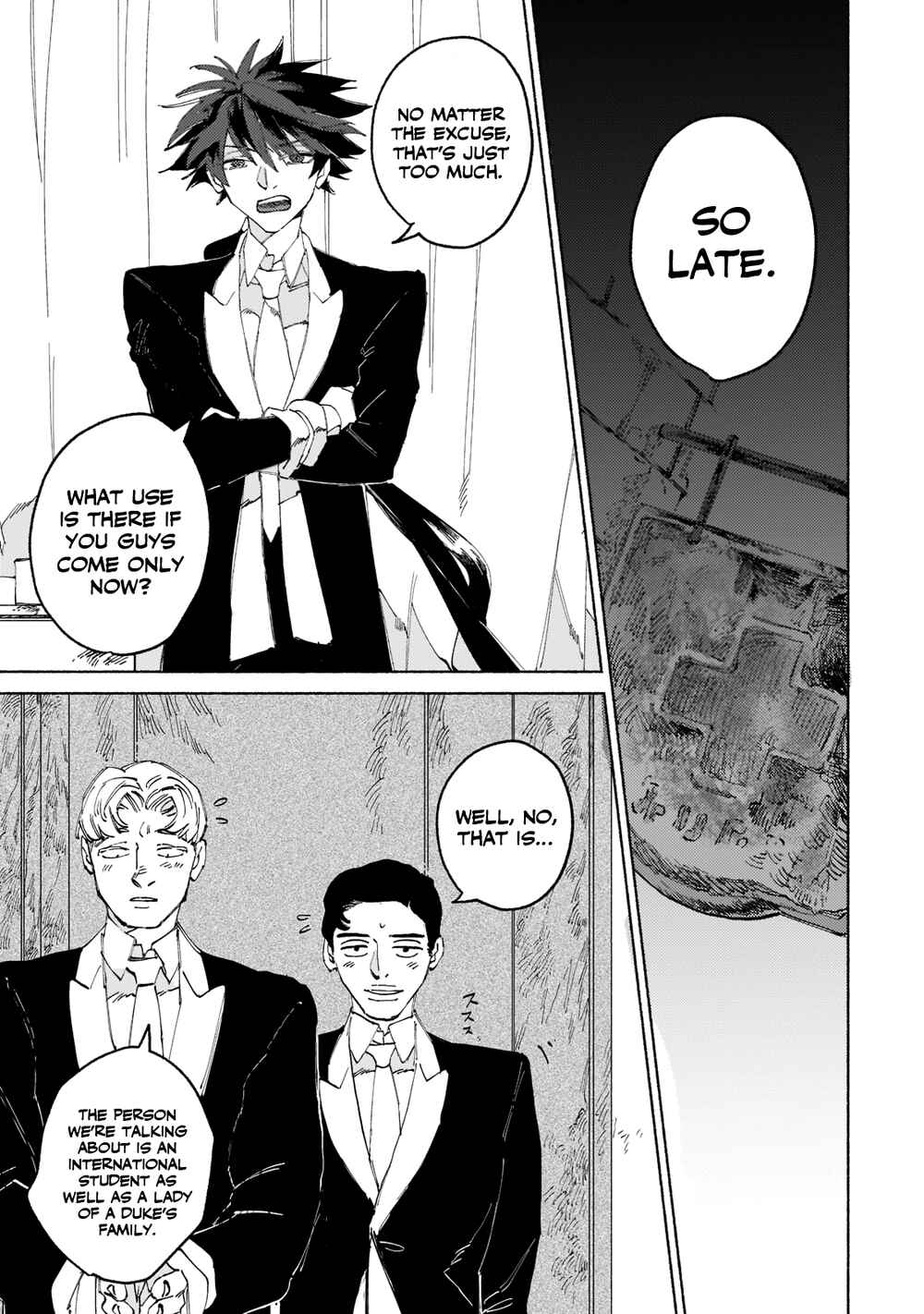 Page 13 Chapter 1.2 Maou to Yuusha no Tatakai no Ura de