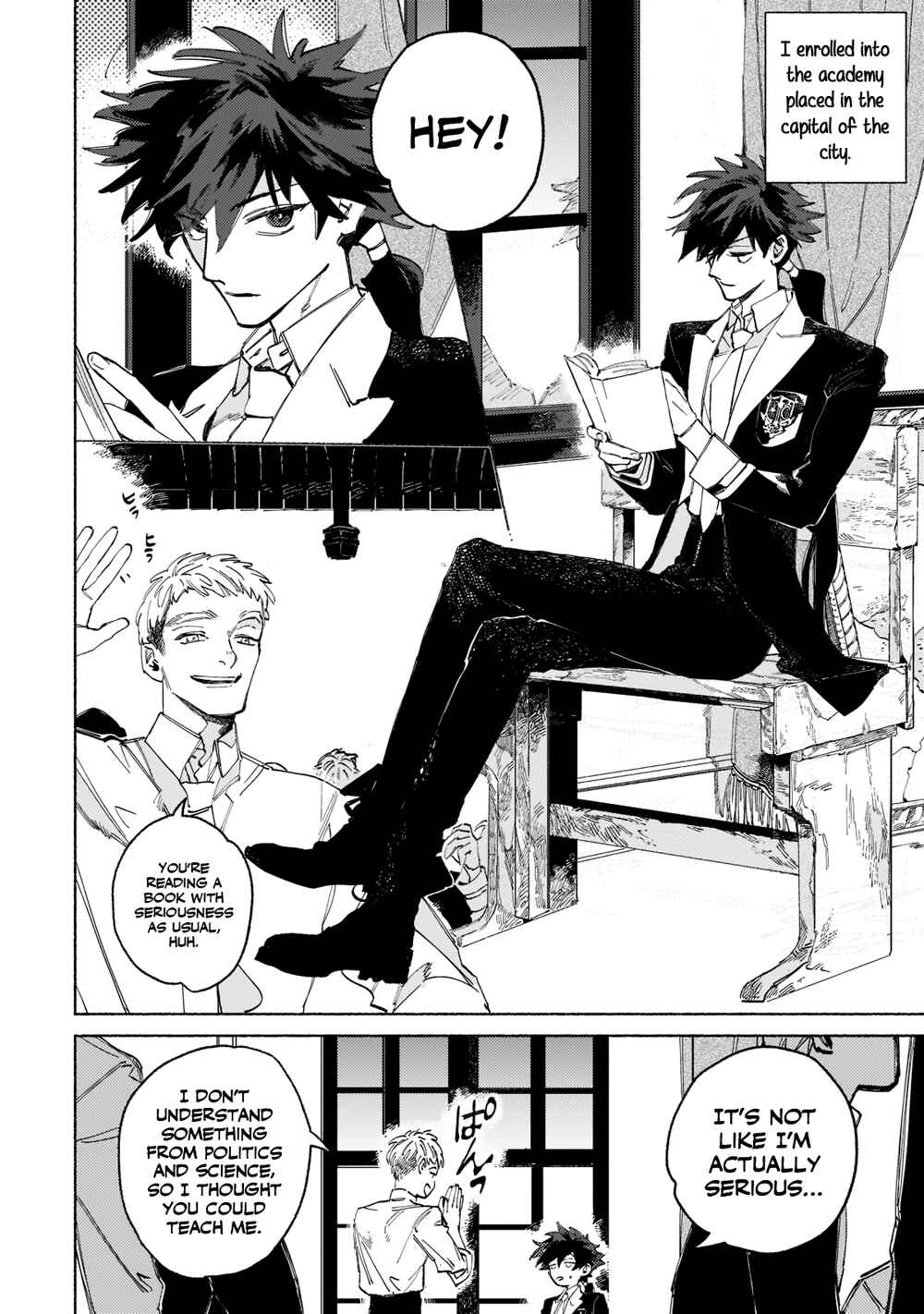 Page 2 Chapter 1.2 Maou to Yuusha no Tatakai no Ura de
