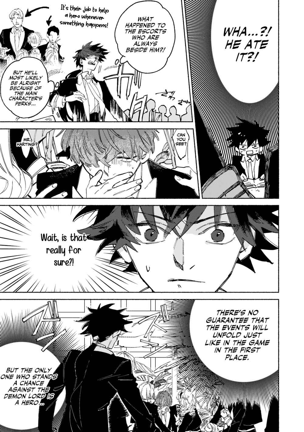 Page 9 Chapter 1.2 Maou to Yuusha no Tatakai no Ura de
