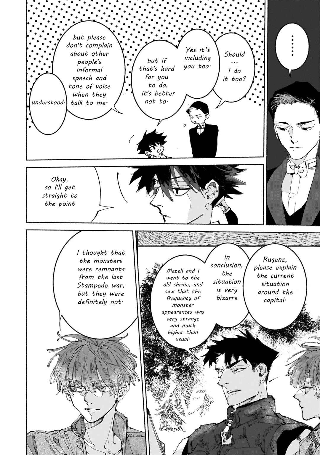 Page 10 Chapter 14 Maou to Yuusha no Tatakai no Ura de