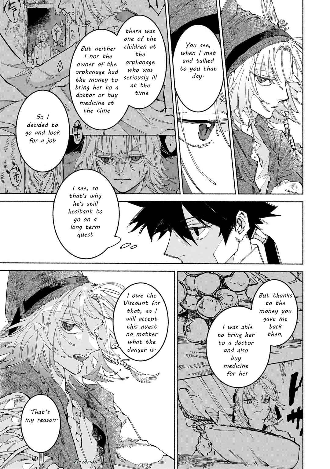 Page 13 Chapter 14 Maou to Yuusha no Tatakai no Ura de