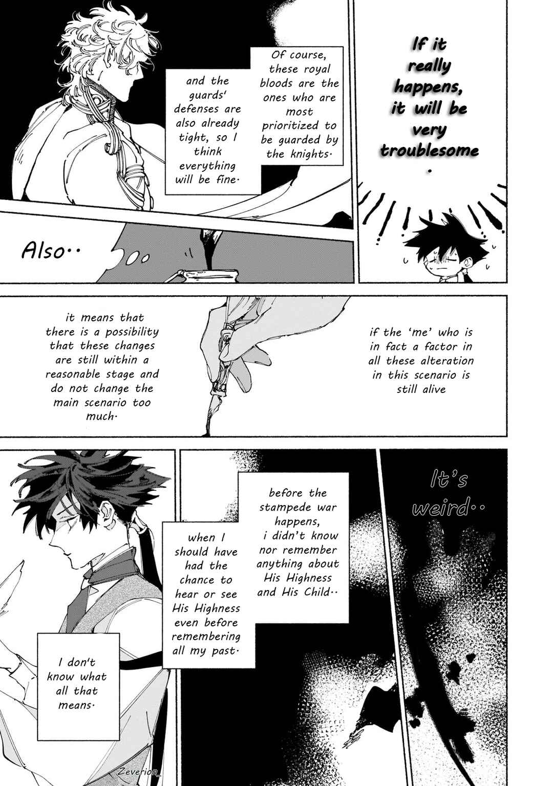 Page 5 Chapter 14 Maou to Yuusha no Tatakai no Ura de