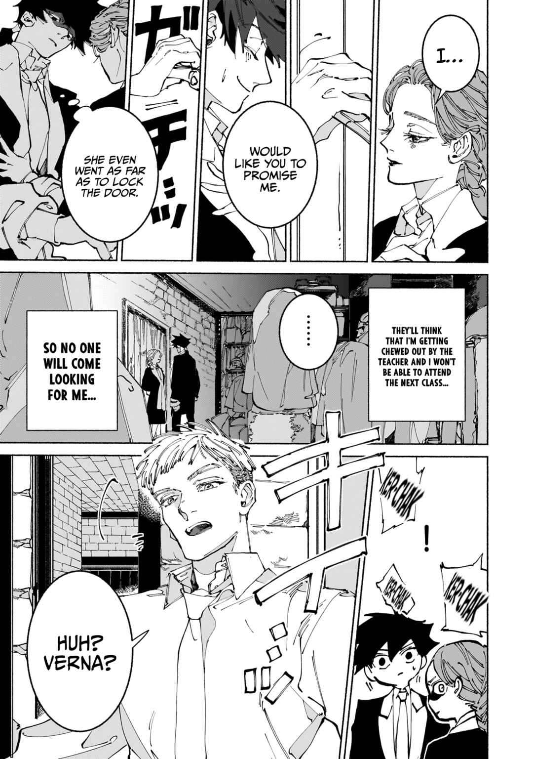 Page 4 Chapter 11.1 Maou to Yuusha no Tatakai no Ura de