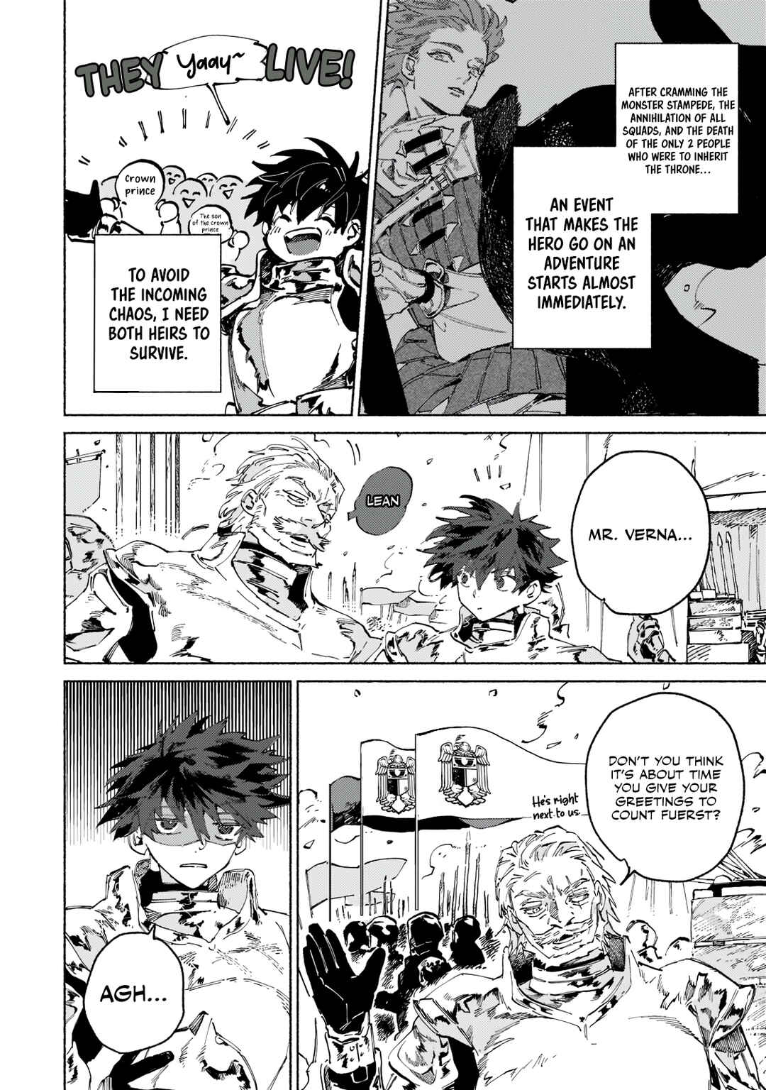 Page 8 Chapter 2.2 Maou to Yuusha no Tatakai no Ura de