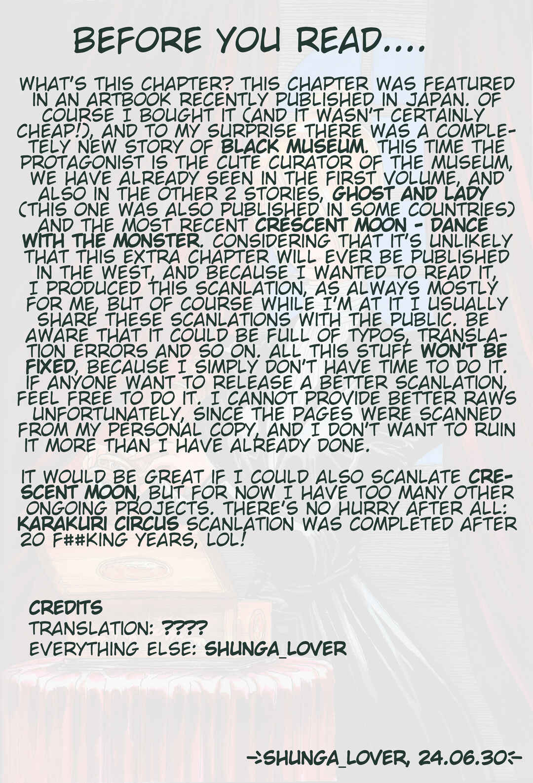 Page 2 Chapter 6.66 The Black Museum: Springald