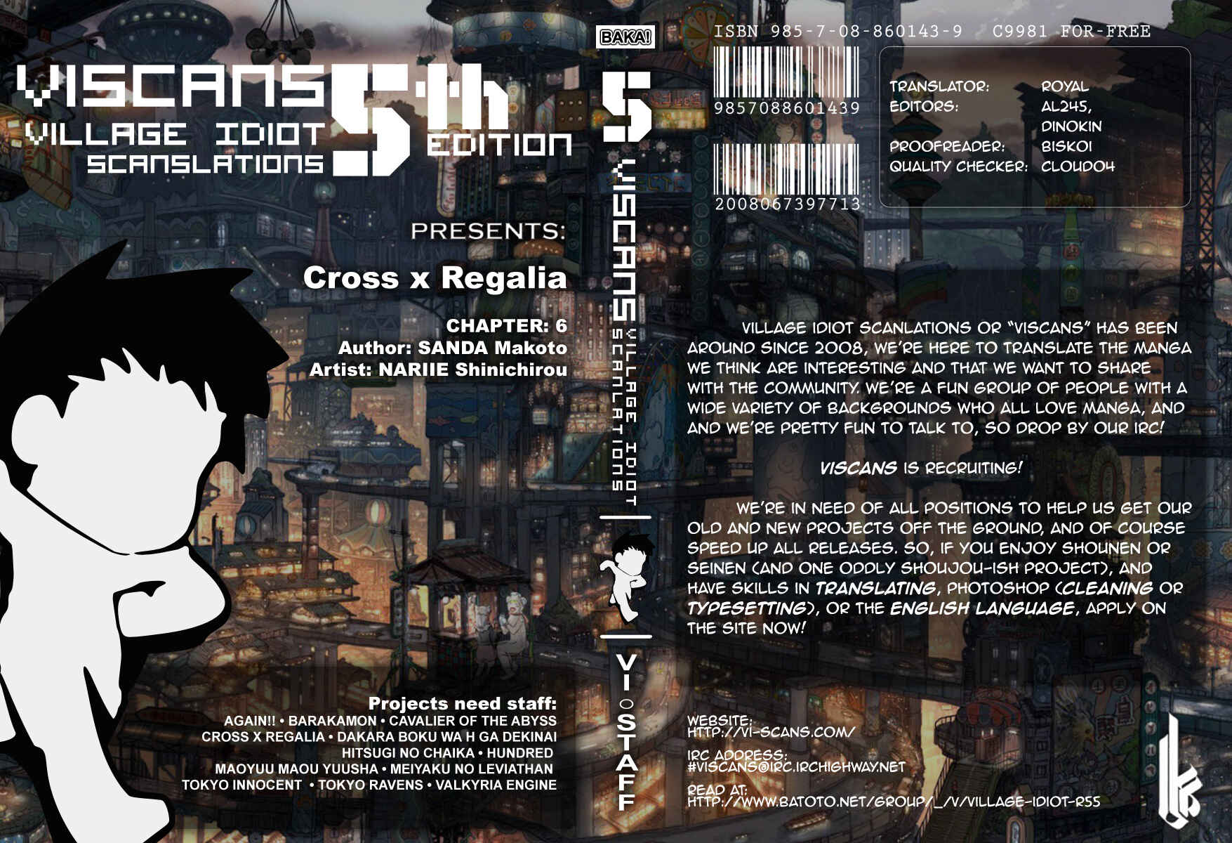 Page 15 Chapter 6 Cross x Regalia