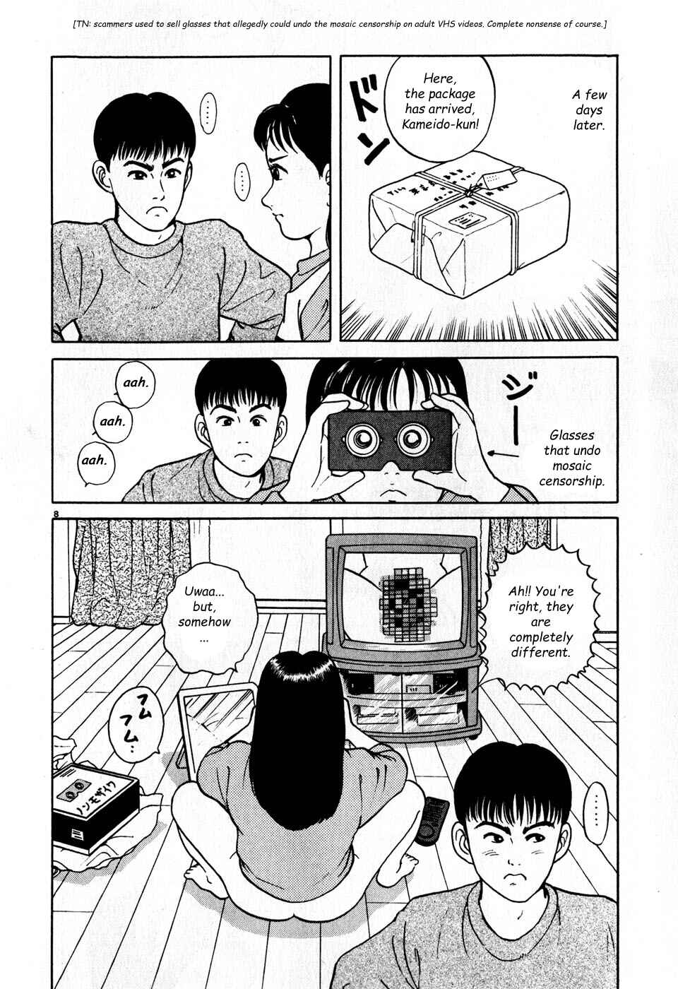 Page 8 Chapter 9 Clinged like Goldfish Droppings