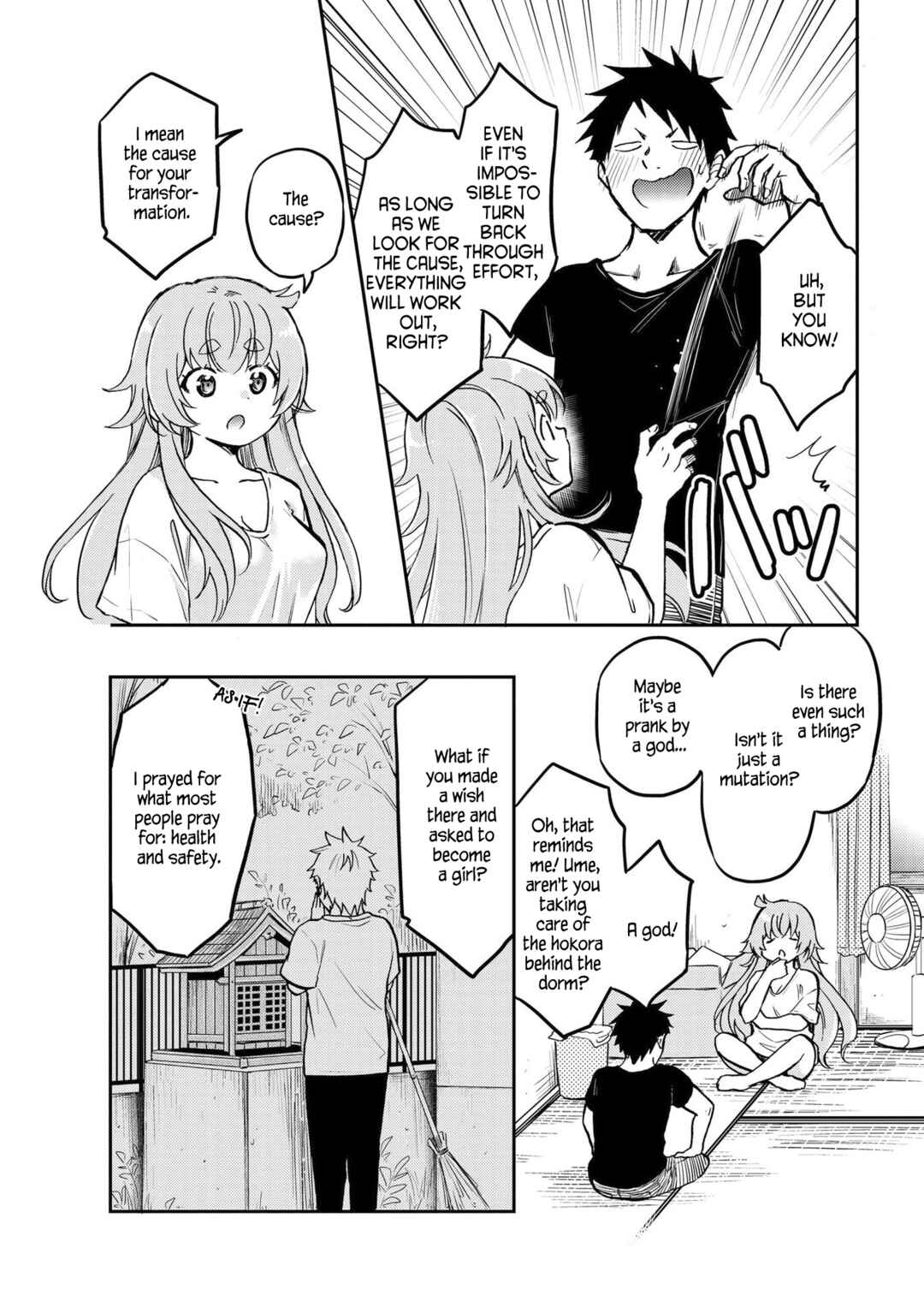 Page 6 Chapter 2 Umenosuke-kun wa Danshiryou no Onnanoko