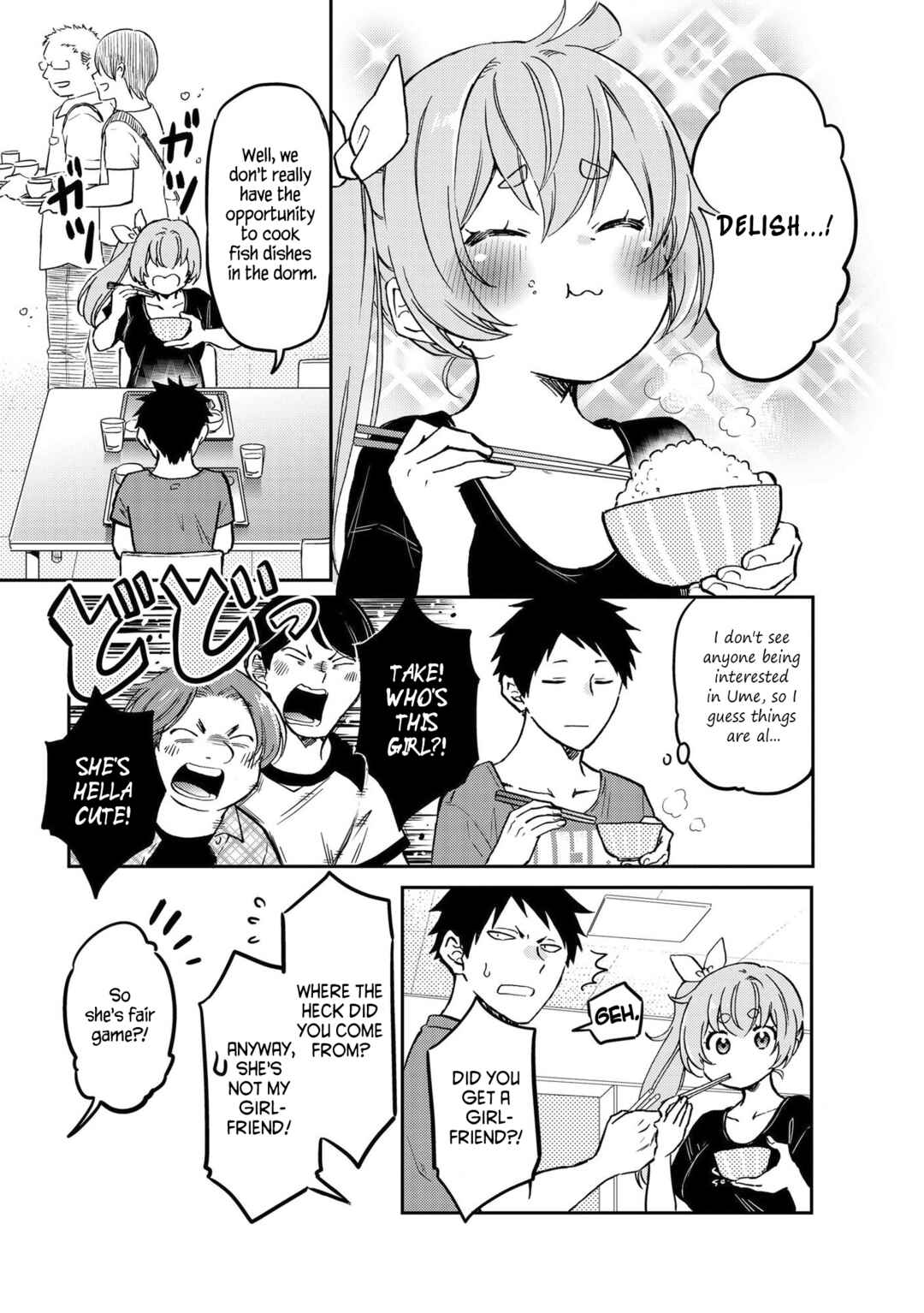 Page 3 Chapter 7 Umenosuke-kun wa Danshiryou no Onnanoko