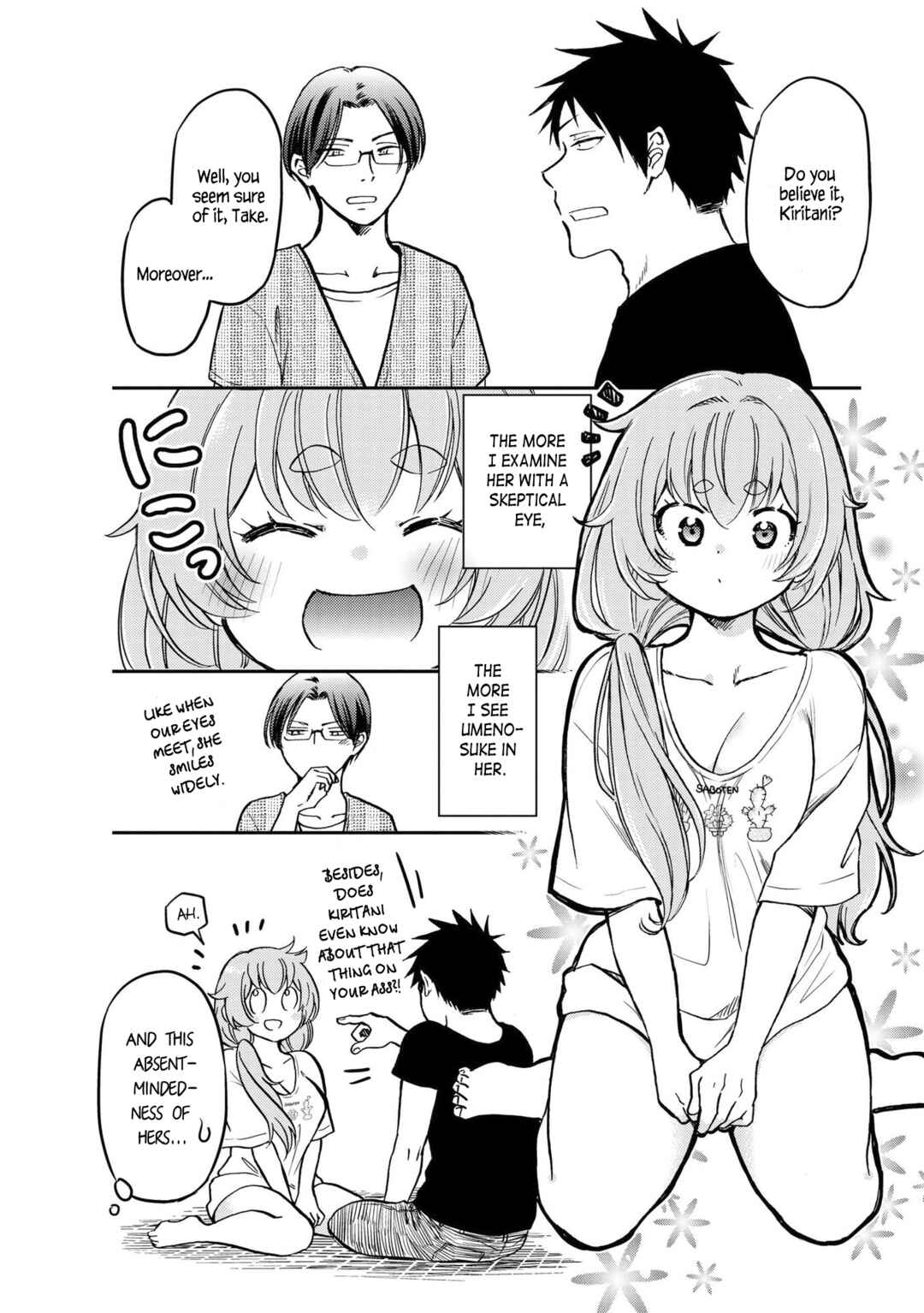 Page 4 Chapter 5 Umenosuke-kun wa Danshiryou no Onnanoko