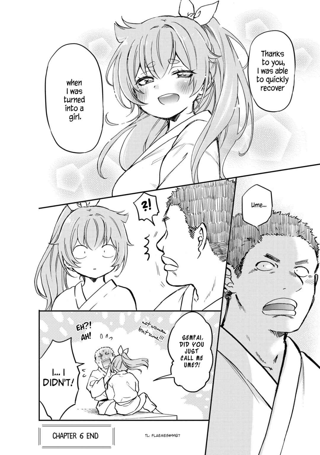Page 16 Chapter 6 Umenosuke-kun wa Danshiryou no Onnanoko