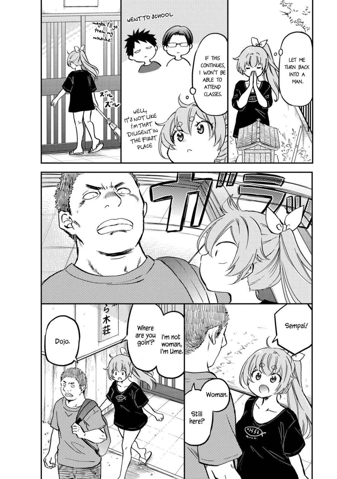 Page 6 Chapter 6 Umenosuke-kun wa Danshiryou no Onnanoko