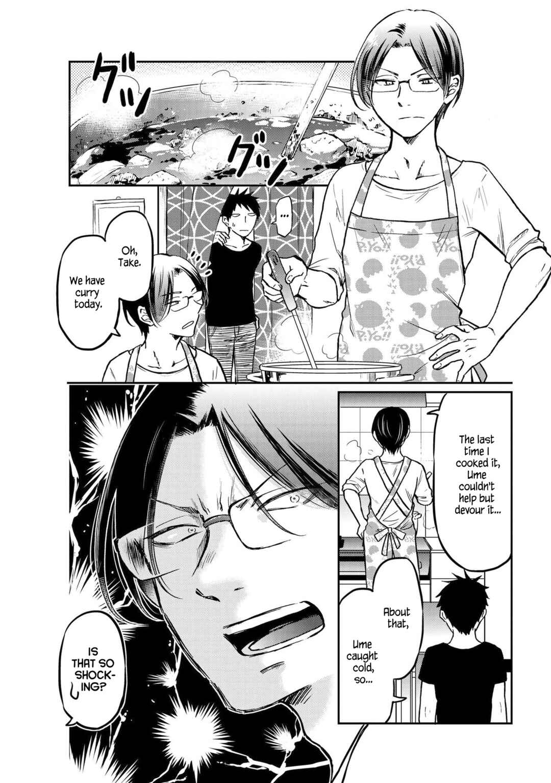 Page 2 Chapter 4 Umenosuke-kun wa Danshiryou no Onnanoko