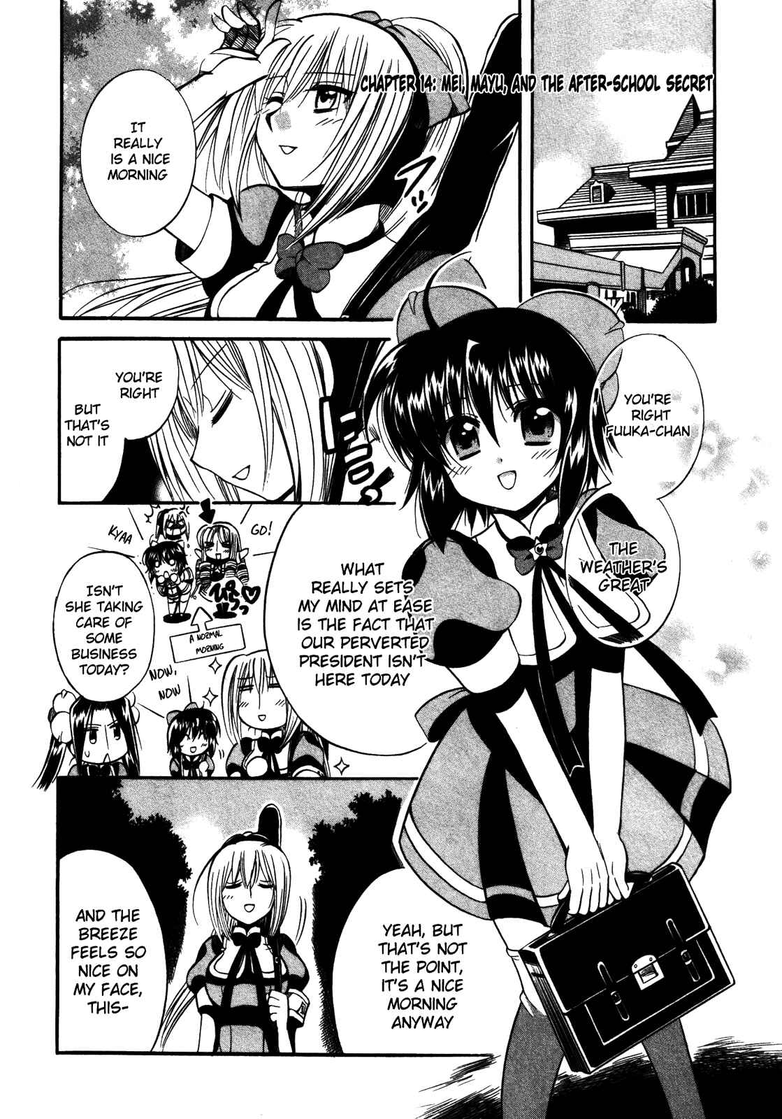 Page 1 Chapter 14 Mei no Naisho - Make Miracle