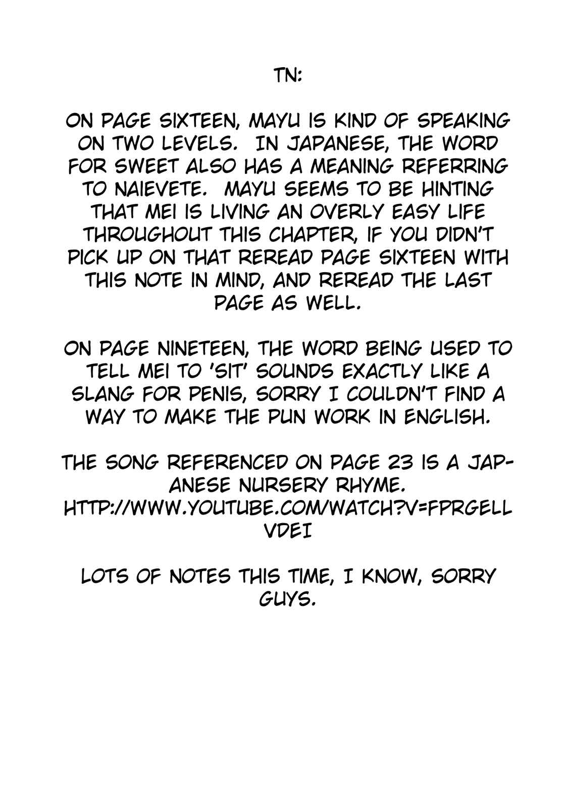 Page 26 Chapter 14 Mei no Naisho - Make Miracle