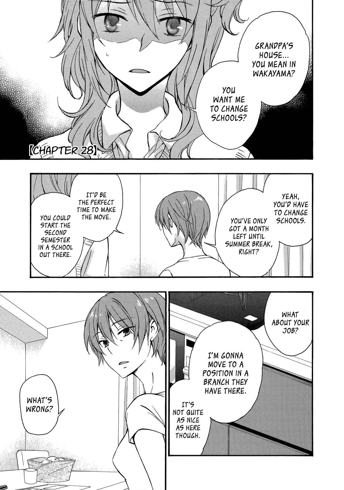 Page 1 Chapter 28 Yasashii Sekai no Tsukurikata
