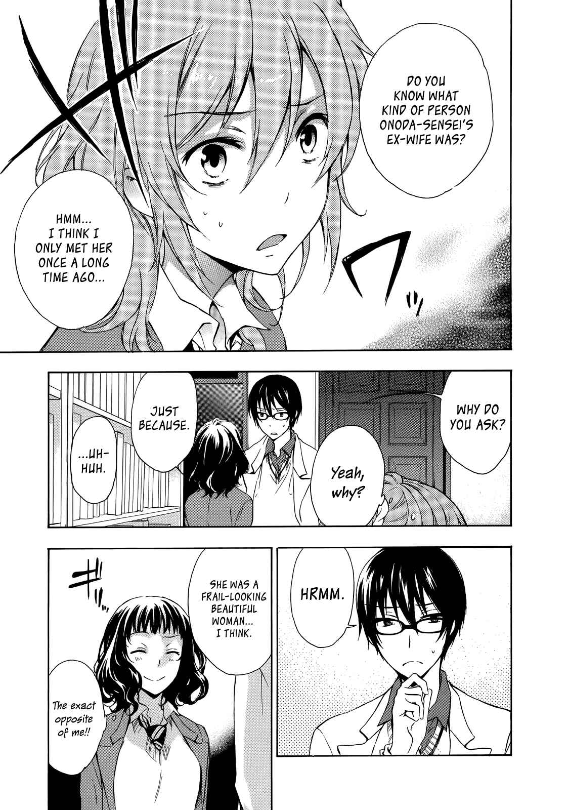 Page 7 Chapter 12 Yasashii Sekai no Tsukurikata