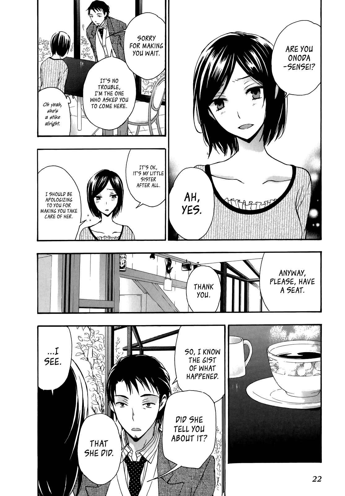 Page 22 Chapter 20 Yasashii Sekai no Tsukurikata