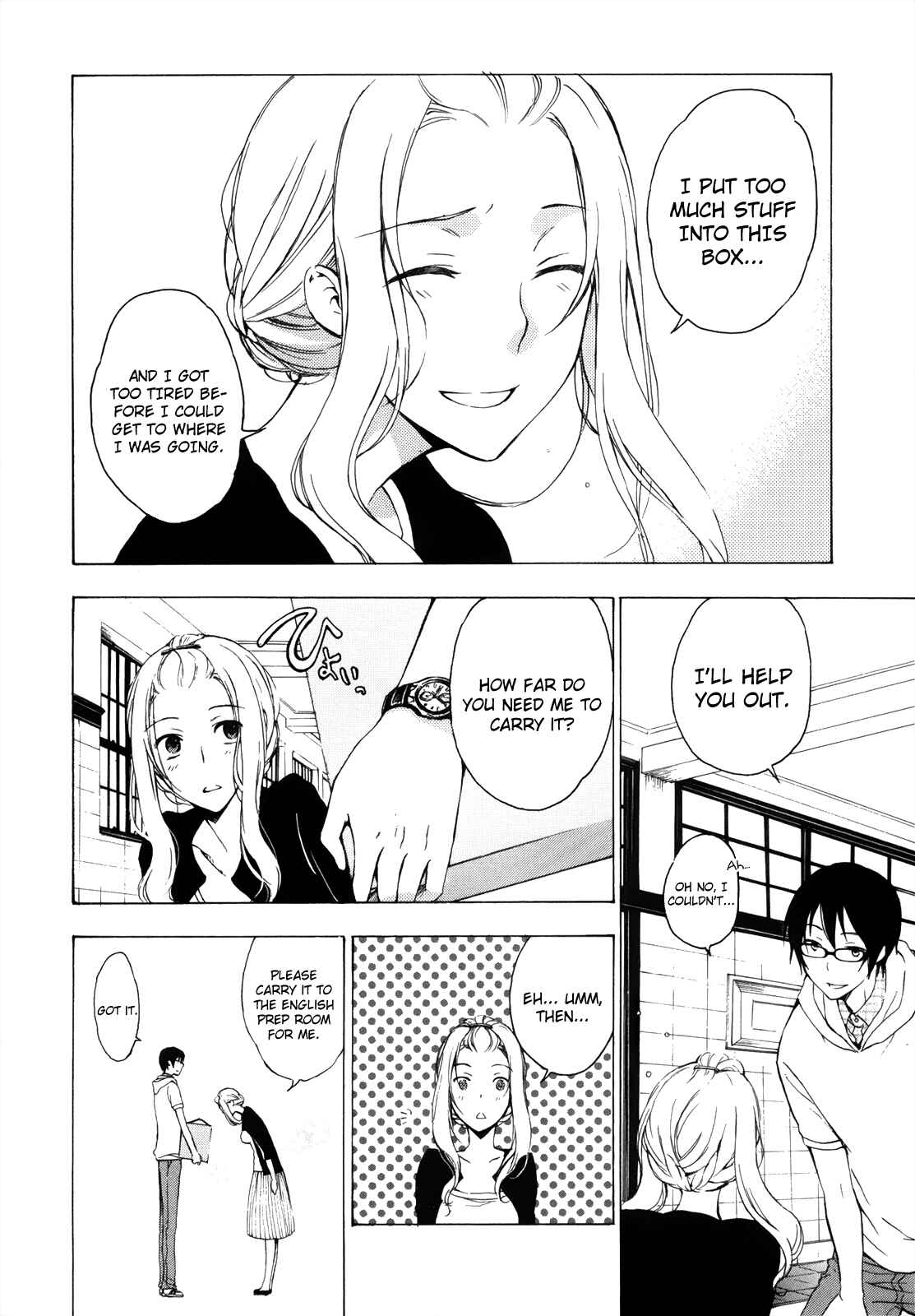 Page 11 Chapter 3 Yasashii Sekai no Tsukurikata