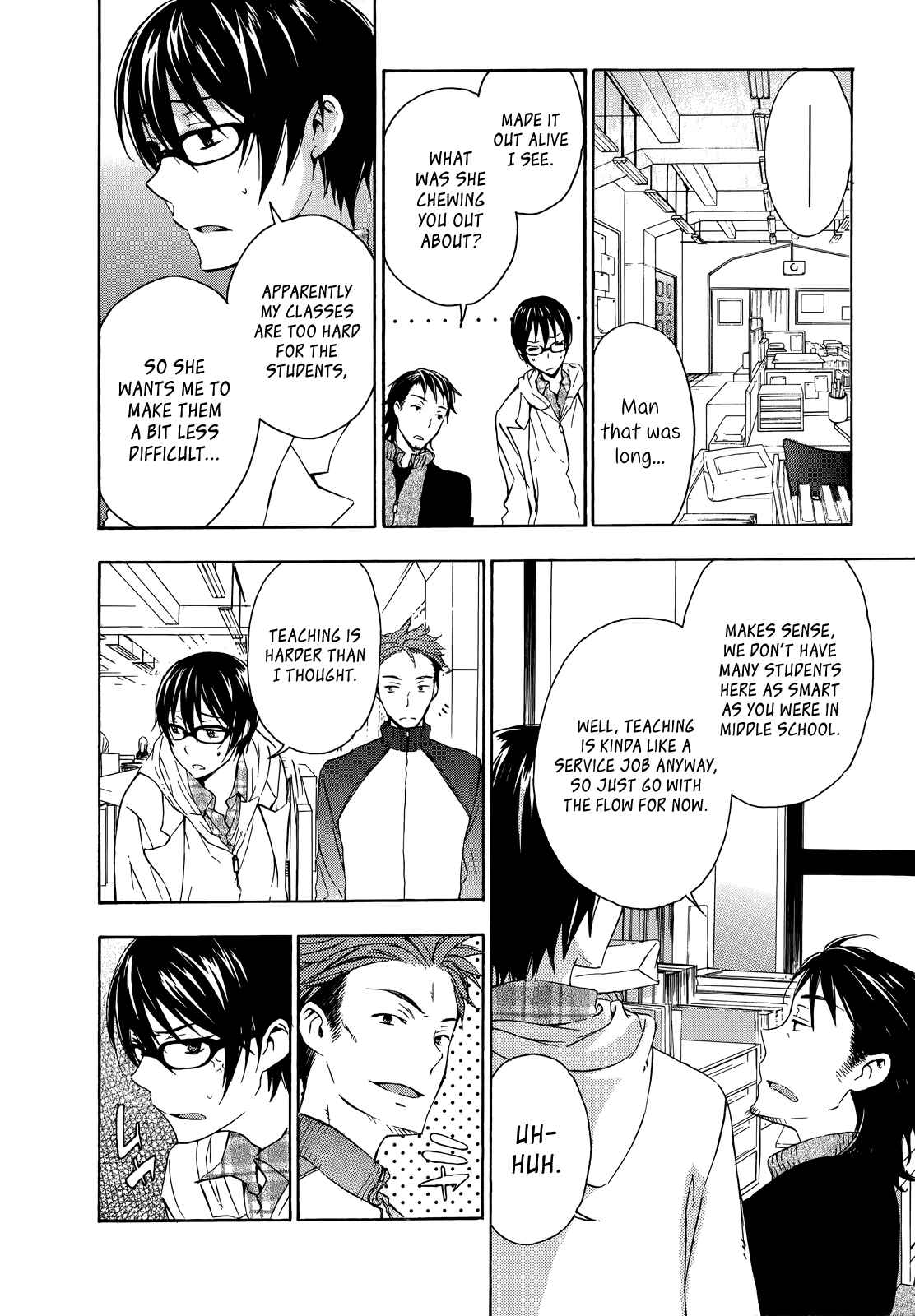 Page 6 Chapter 14 Yasashii Sekai no Tsukurikata