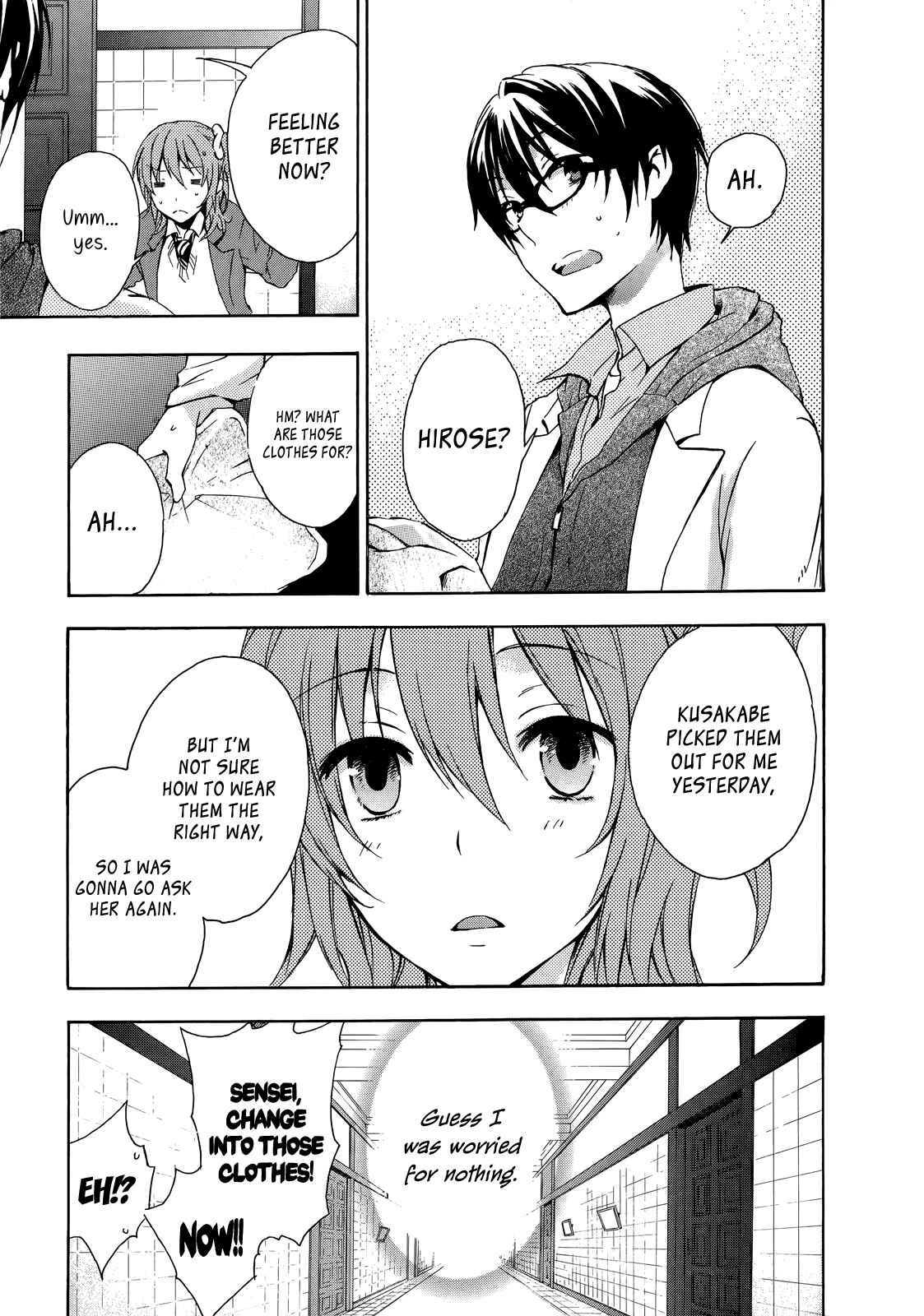 Page 42 Chapter 13 Yasashii Sekai no Tsukurikata