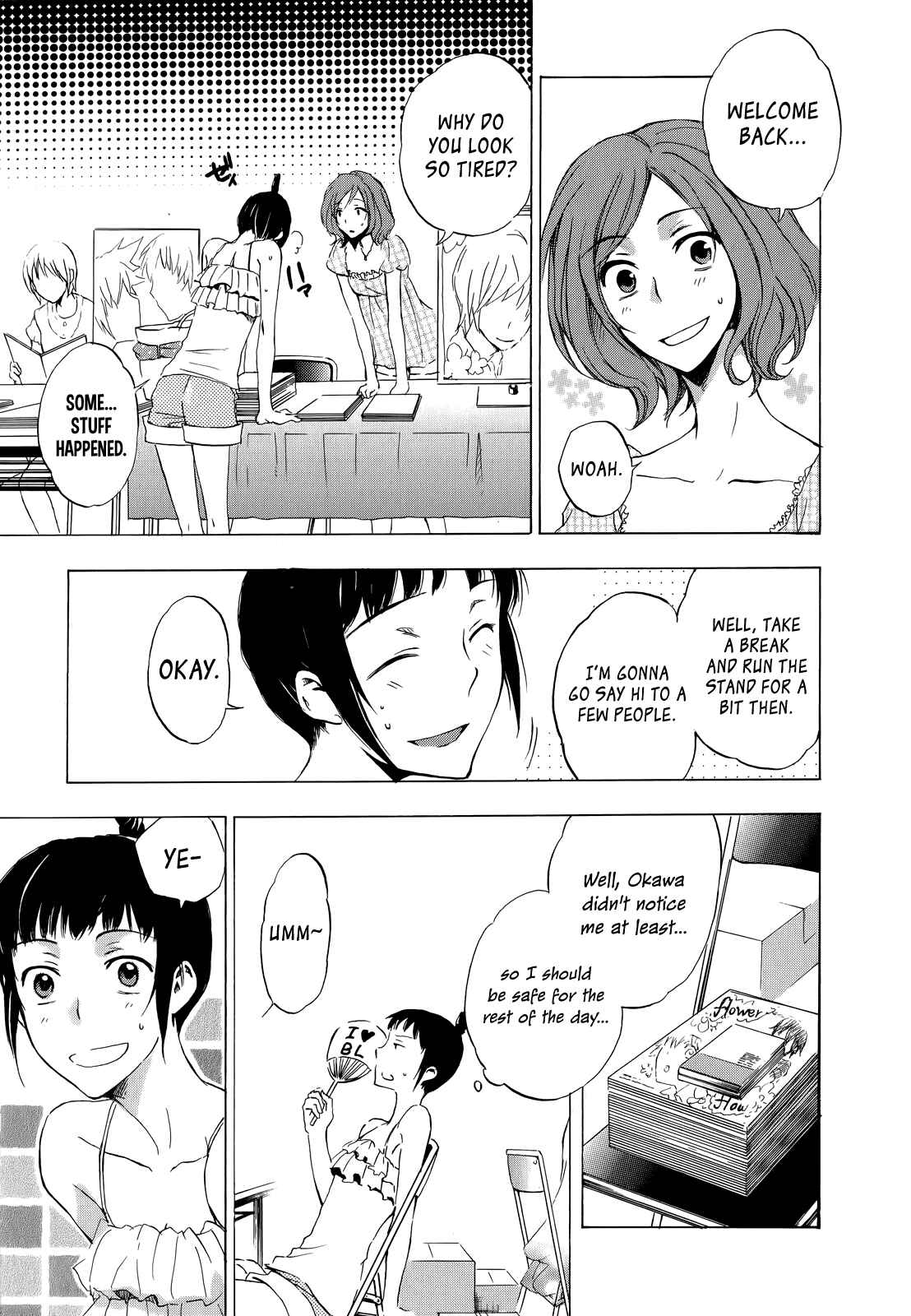 Page 9 Chapter 9.5 Yasashii Sekai no Tsukurikata