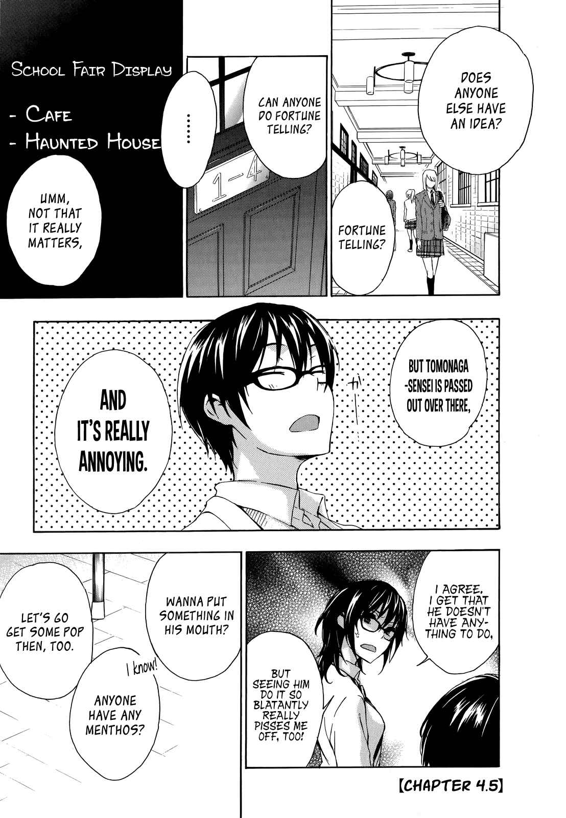 Page 1 Chapter 19.5 Yasashii Sekai no Tsukurikata