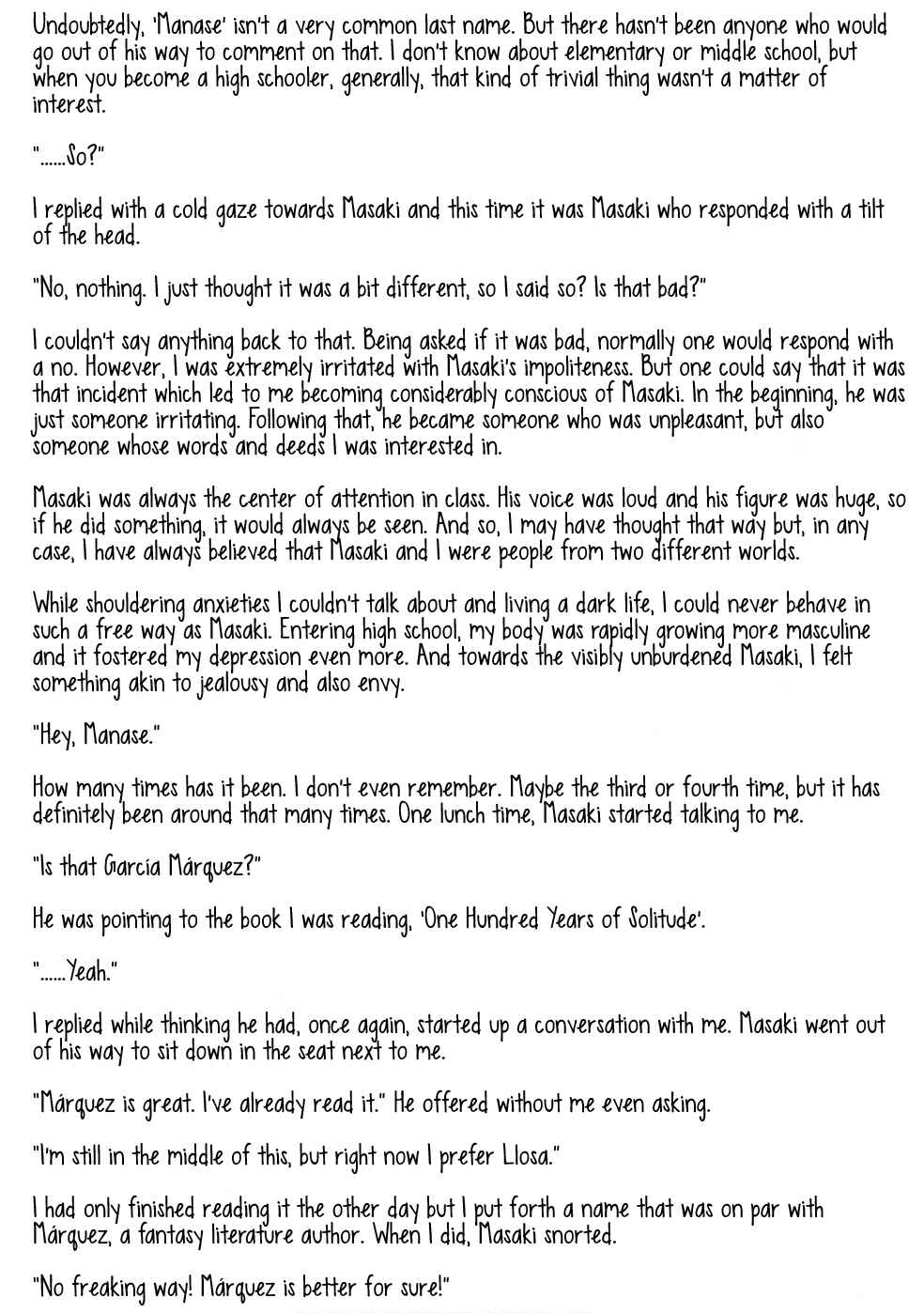 Page 5 Chapter 5.5 There is no Future in This Love