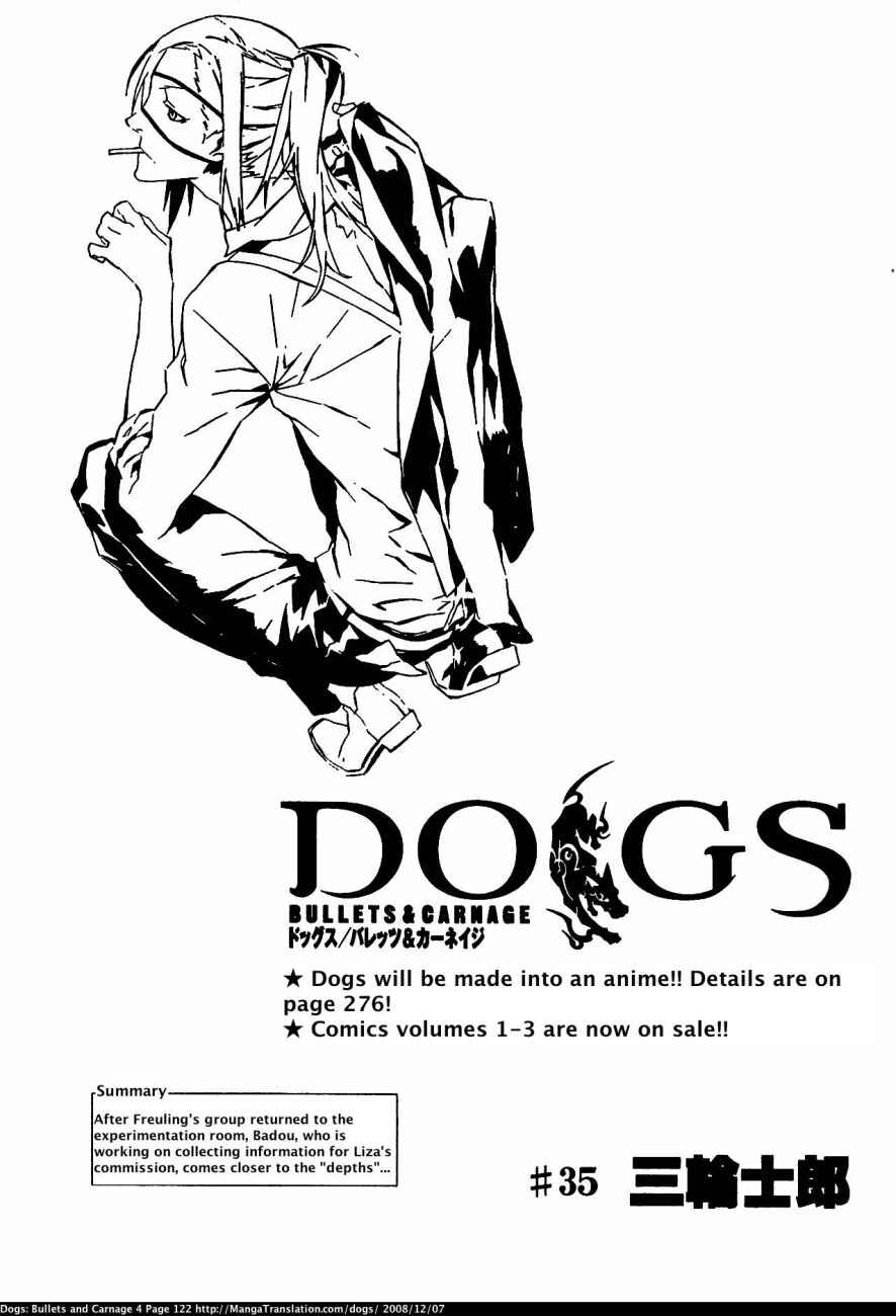Page 1 Chapter 35 Dogs / Bullets & Carnage