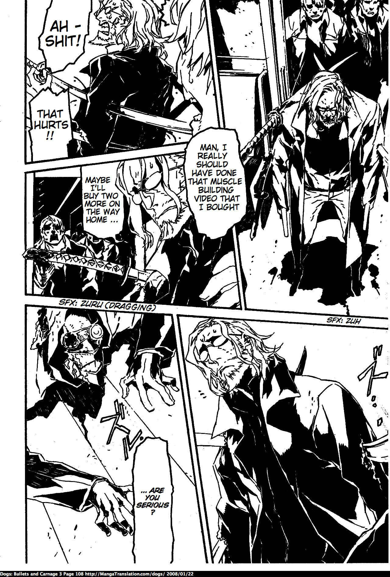 Page 13 Chapter 26 Dogs / Bullets & Carnage