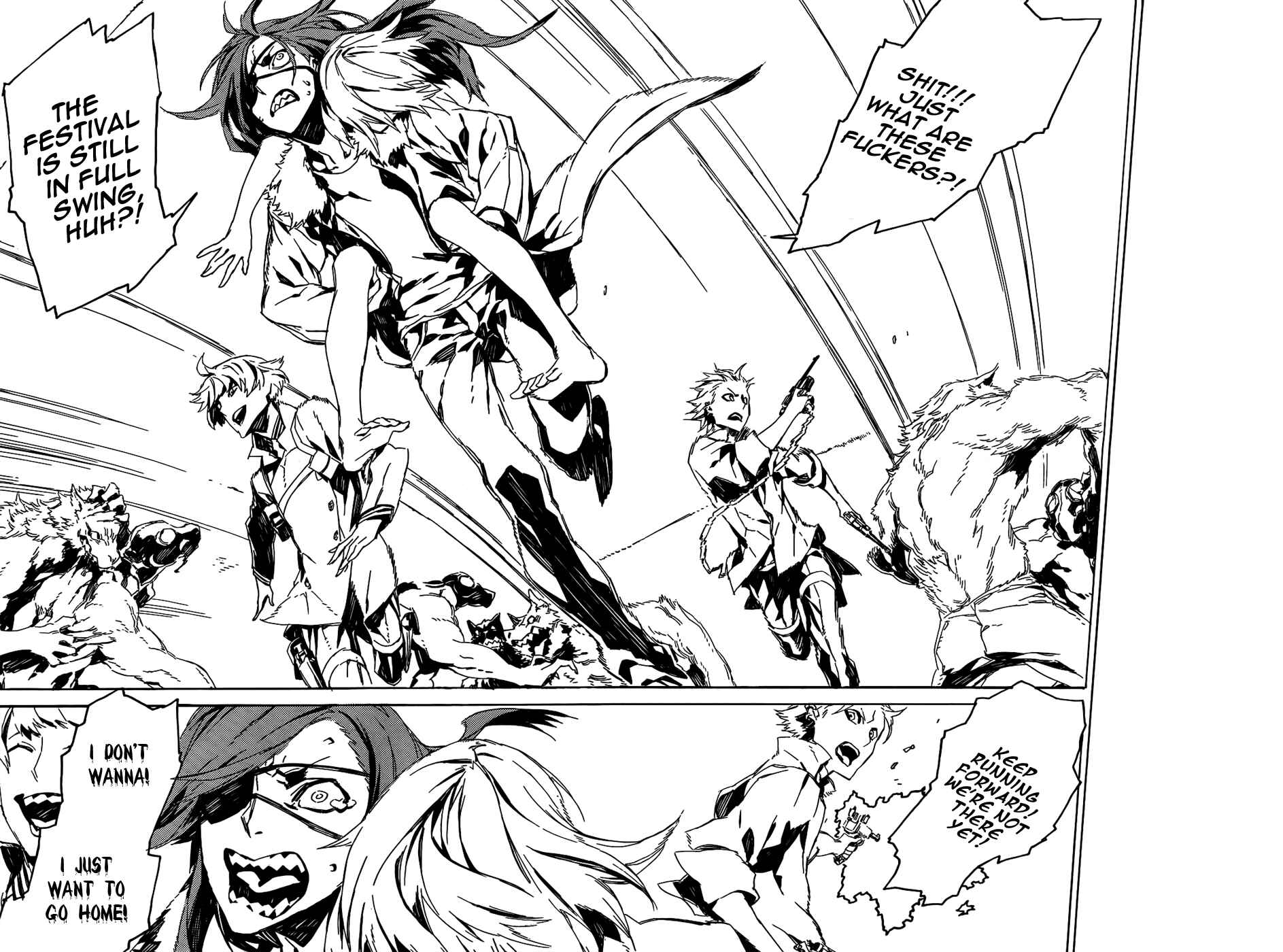 Page 13 Chapter 86 Dogs / Bullets & Carnage