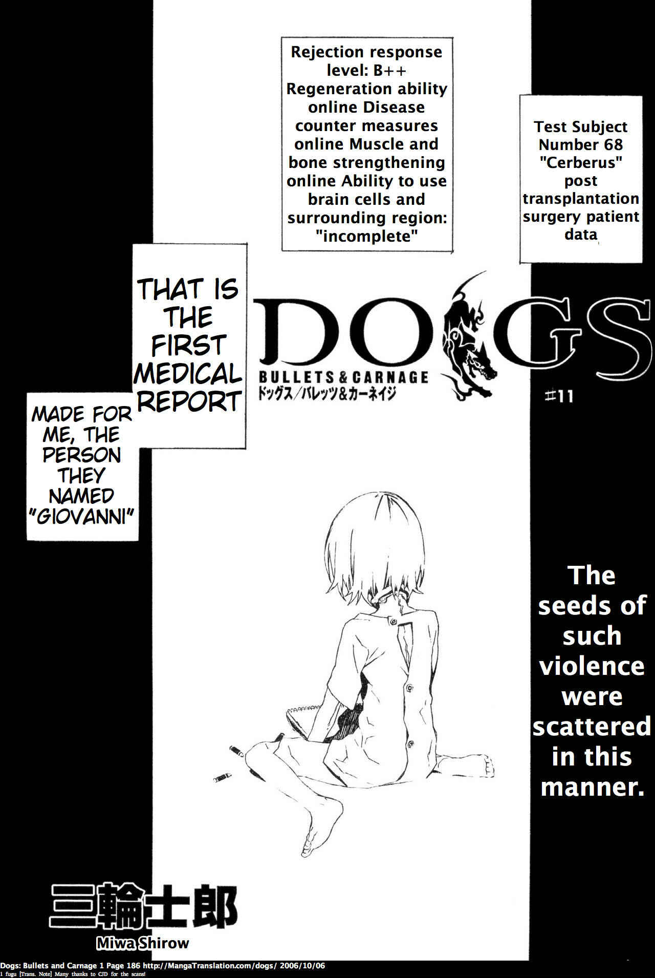 Page 1 Chapter 11 Dogs / Bullets & Carnage