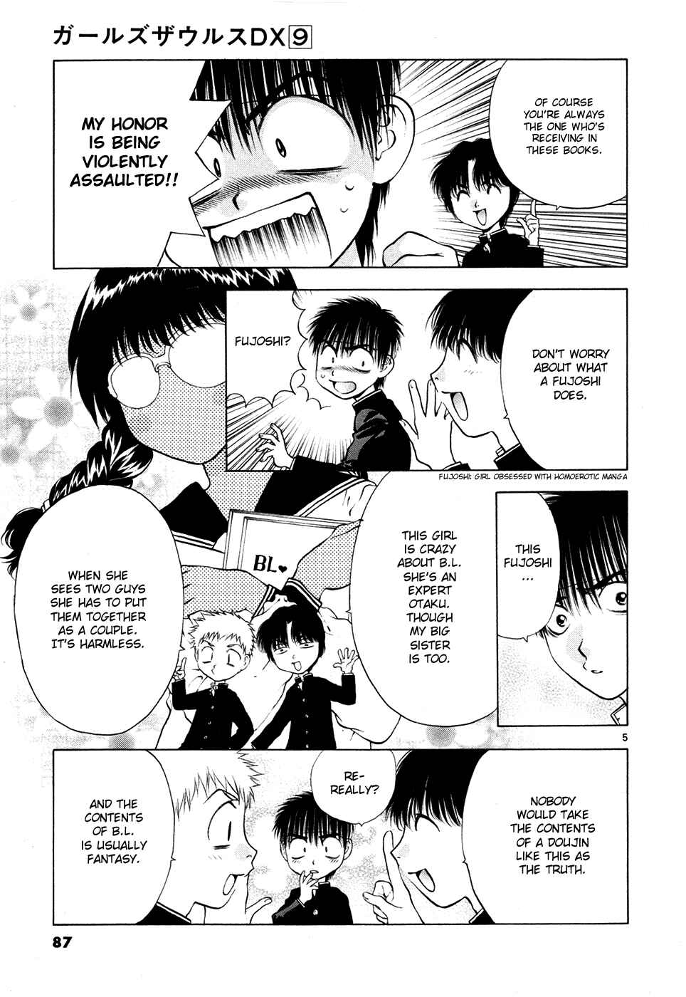 Page 5 Chapter 56 Girls Saurus DX