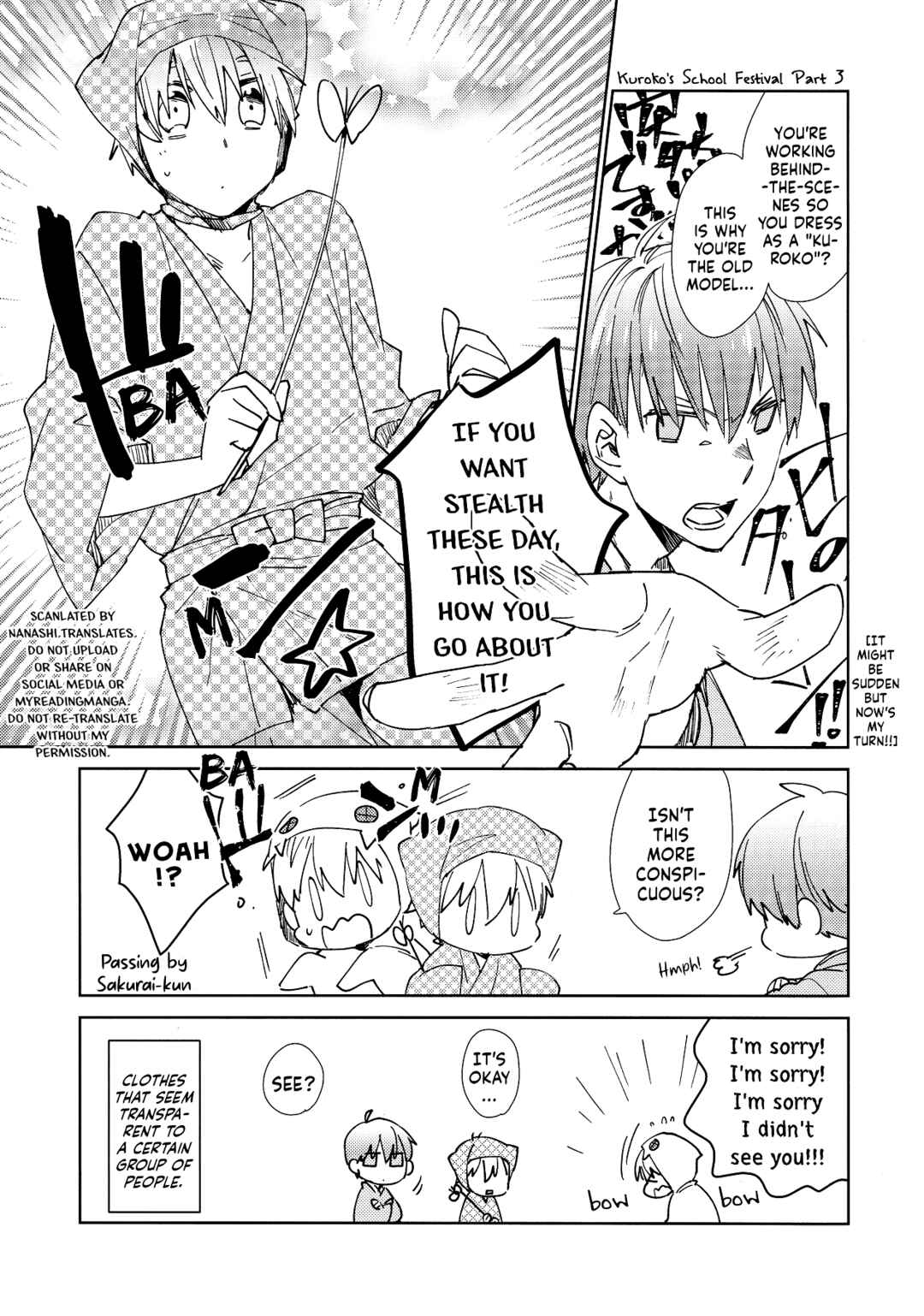 Page 7 Chapter Unknown_08e2 Kuroko no Basket - C.C.C (Doujinshi)