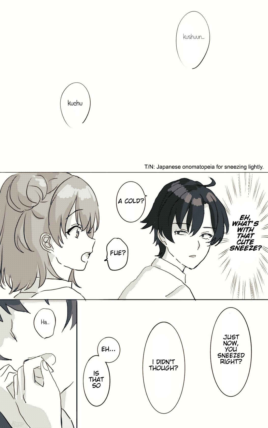 Page 1 Chapter 5 Yahari Ore no Seishun Love Come wa Machigatteiru - Hiratsu Kawaii Shizu Kawaii (Doujinshi)