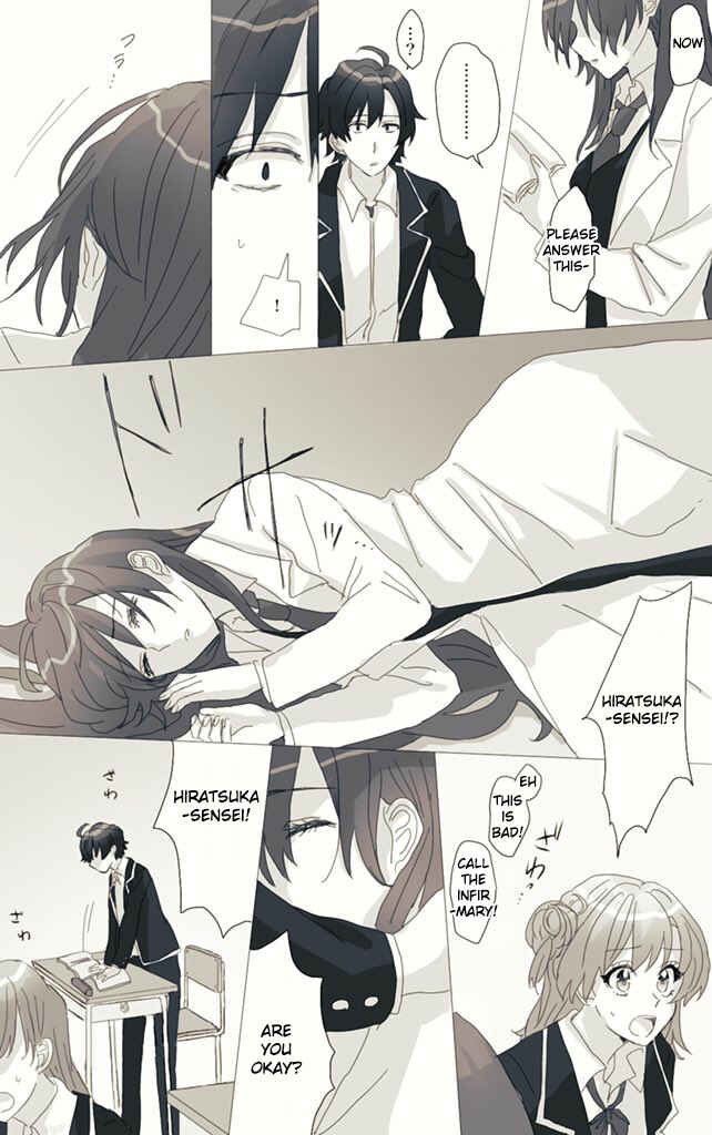 Page 1 Chapter 40 Yahari Ore no Seishun Love Come wa Machigatteiru - Hiratsu Kawaii Shizu Kawaii (Doujinshi)