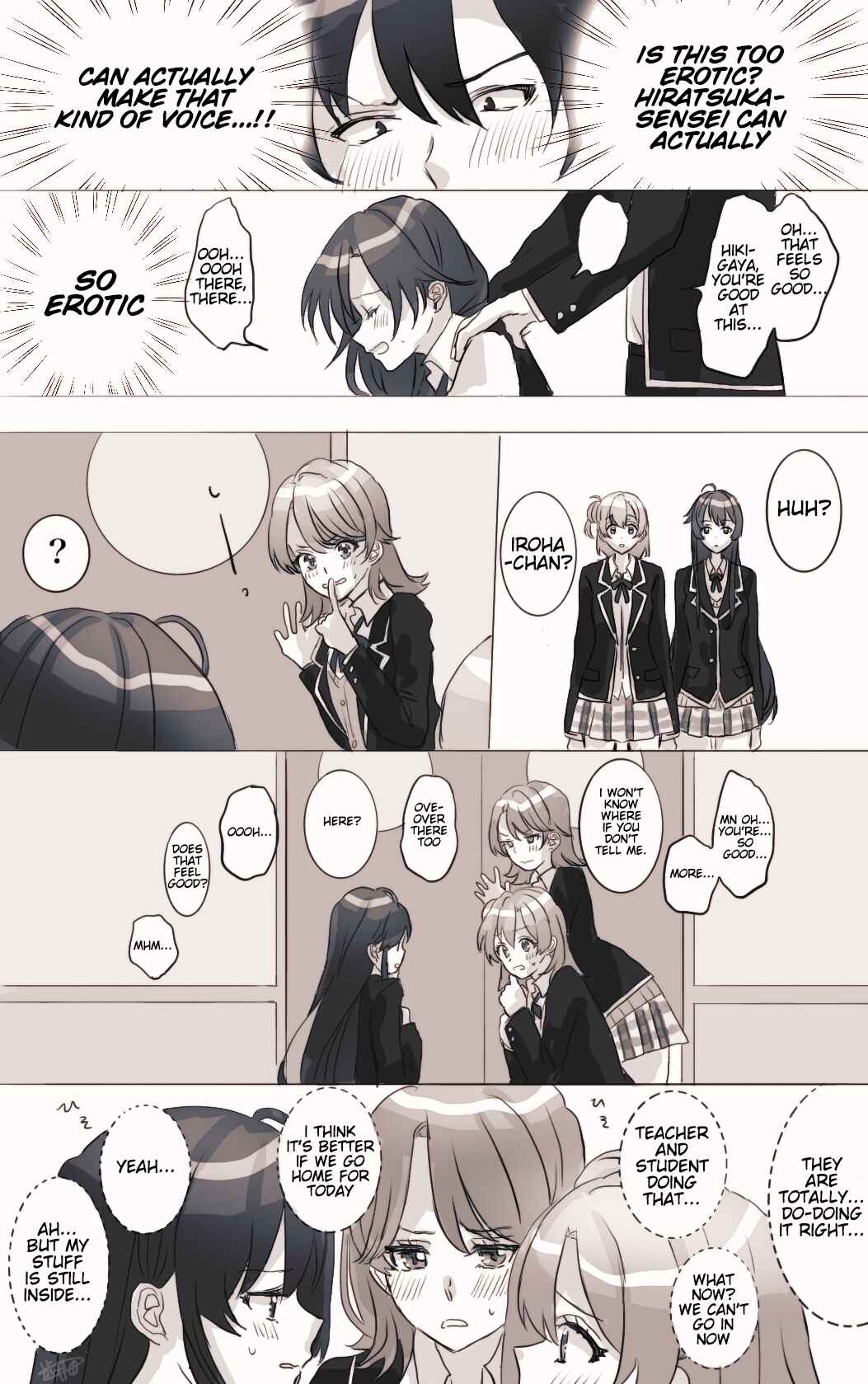 Page 3 Chapter 14 Yahari Ore no Seishun Love Come wa Machigatteiru - Hiratsu Kawaii Shizu Kawaii (Doujinshi)