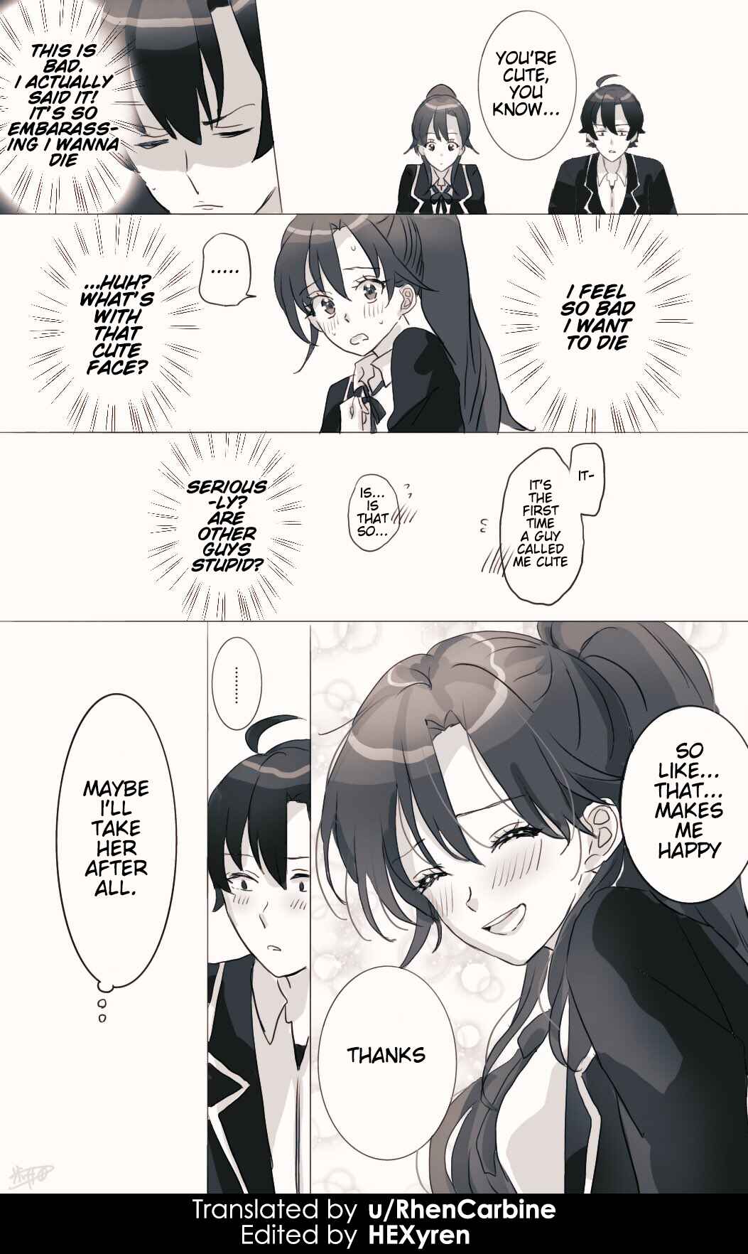 Page 4 Chapter 13 Yahari Ore no Seishun Love Come wa Machigatteiru - Hiratsu Kawaii Shizu Kawaii (Doujinshi)