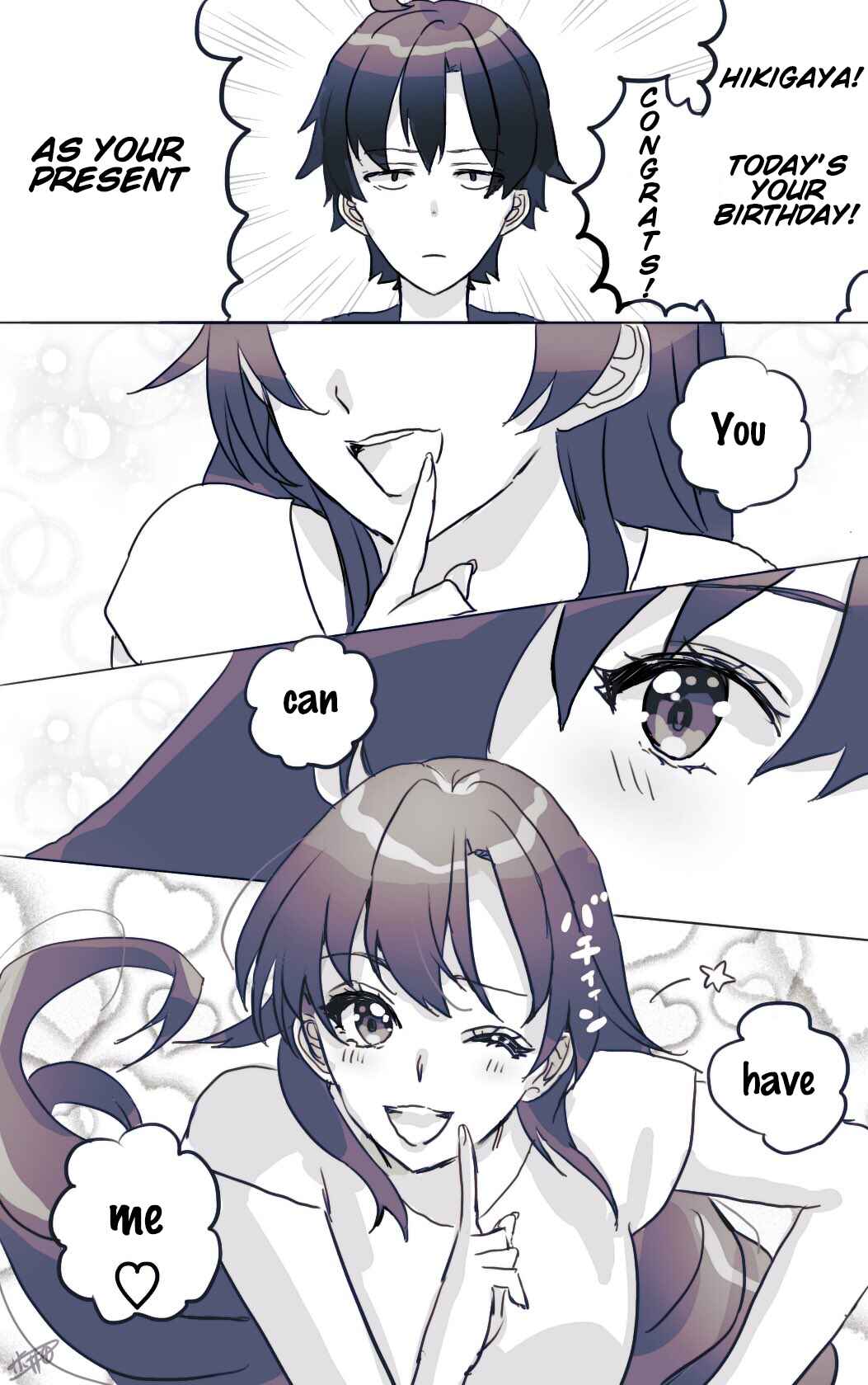 Page 1 Chapter 15 Yahari Ore no Seishun Love Come wa Machigatteiru - Hiratsu Kawaii Shizu Kawaii (Doujinshi)