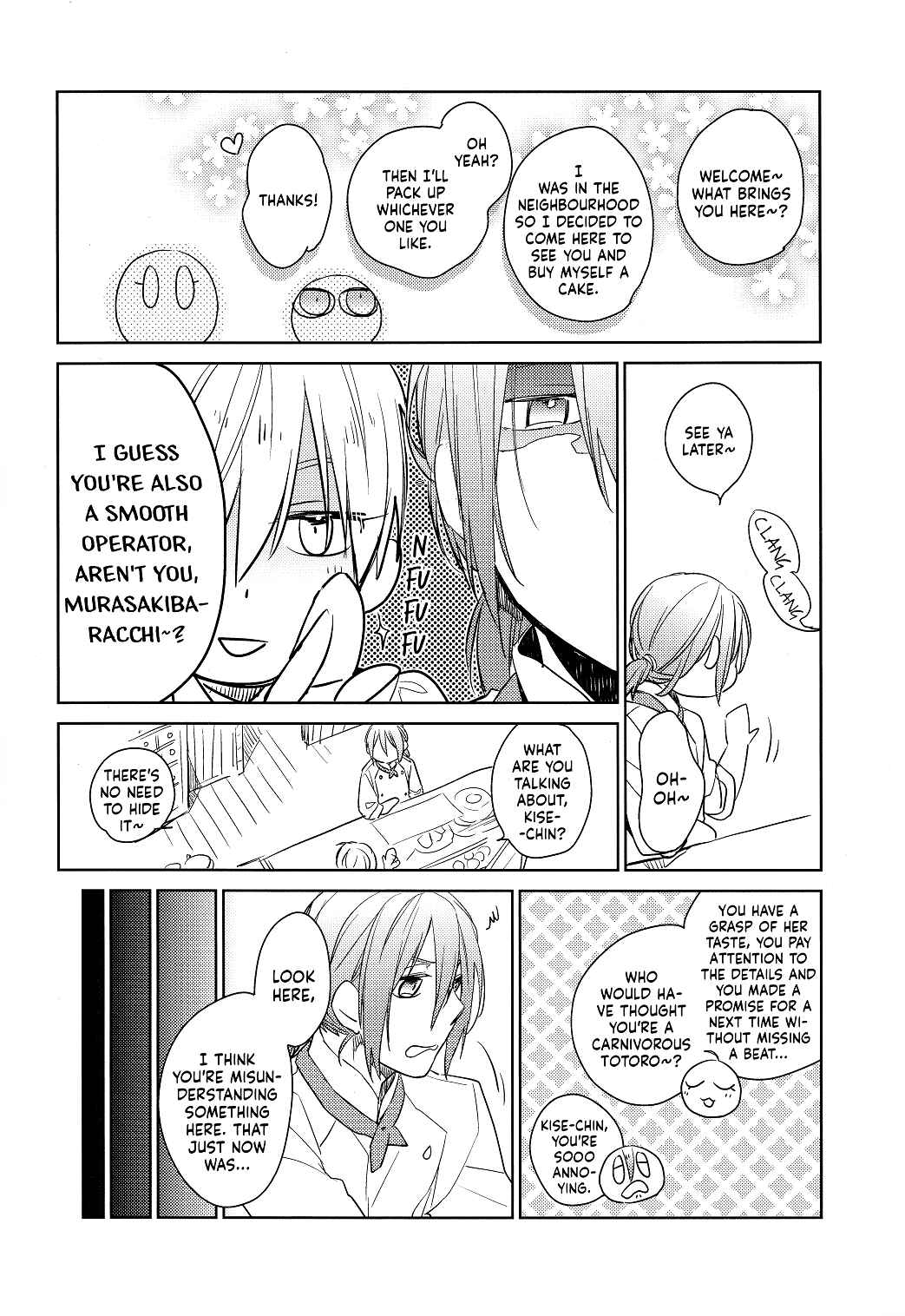 Page 36 Chapter 1 Kuroko no Basket - Akashi Ayakashi Kiseki Kitan (Doujinshi)