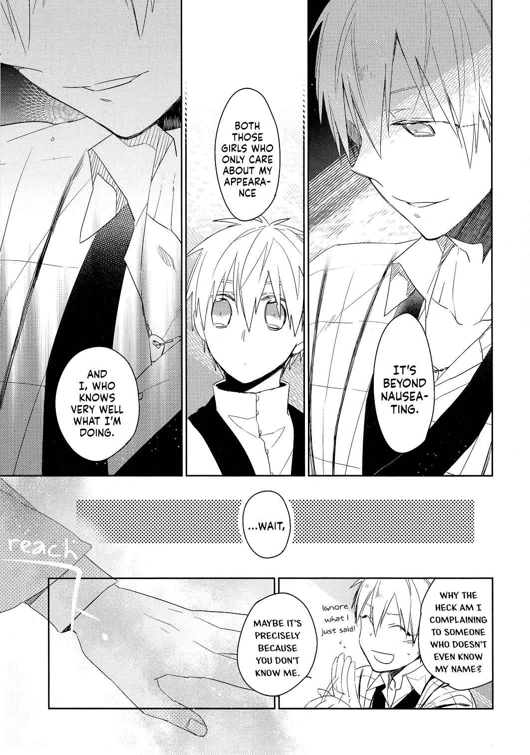 Page 9 Chapter 1 Kuroko no Basket - Akashi Ayakashi Kiseki Kitan (Doujinshi)